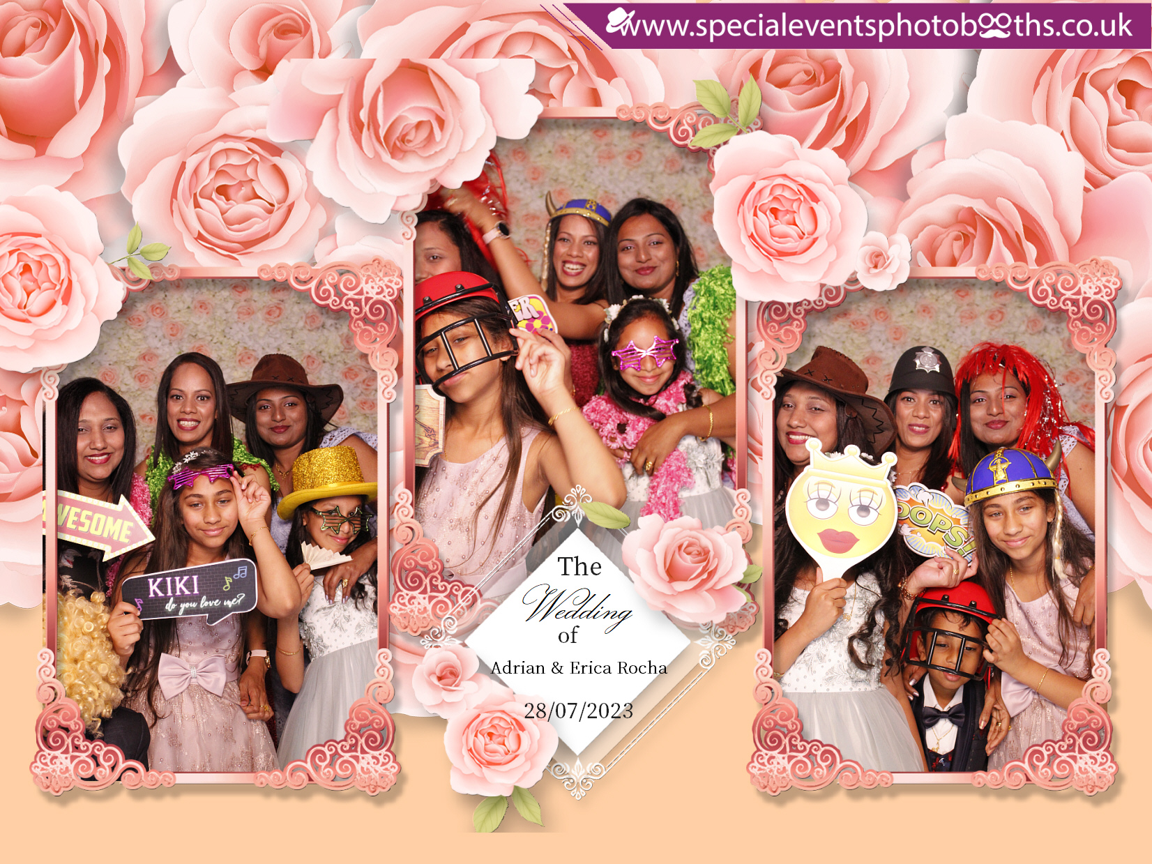 Adrian & Erica's Wedding | View more photos from the event at my.specialeventsphotobooths.co.uk/u/SpecialEventsPhotoBooths/Adrian-Ericas-Wedding