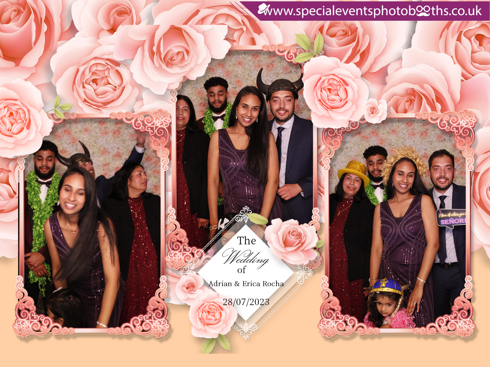 Adrian & Erica's Wedding | View more photos from the event at my.specialeventsphotobooths.co.uk/u/SpecialEventsPhotoBooths/Adrian-Ericas-Wedding