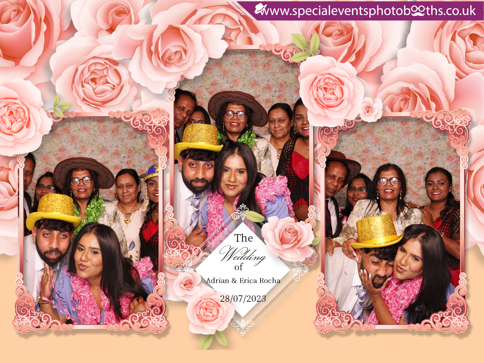 Adrian & Erica's Wedding | View more photos from the event at my.specialeventsphotobooths.co.uk/u/SpecialEventsPhotoBooths/Adrian-Ericas-Wedding