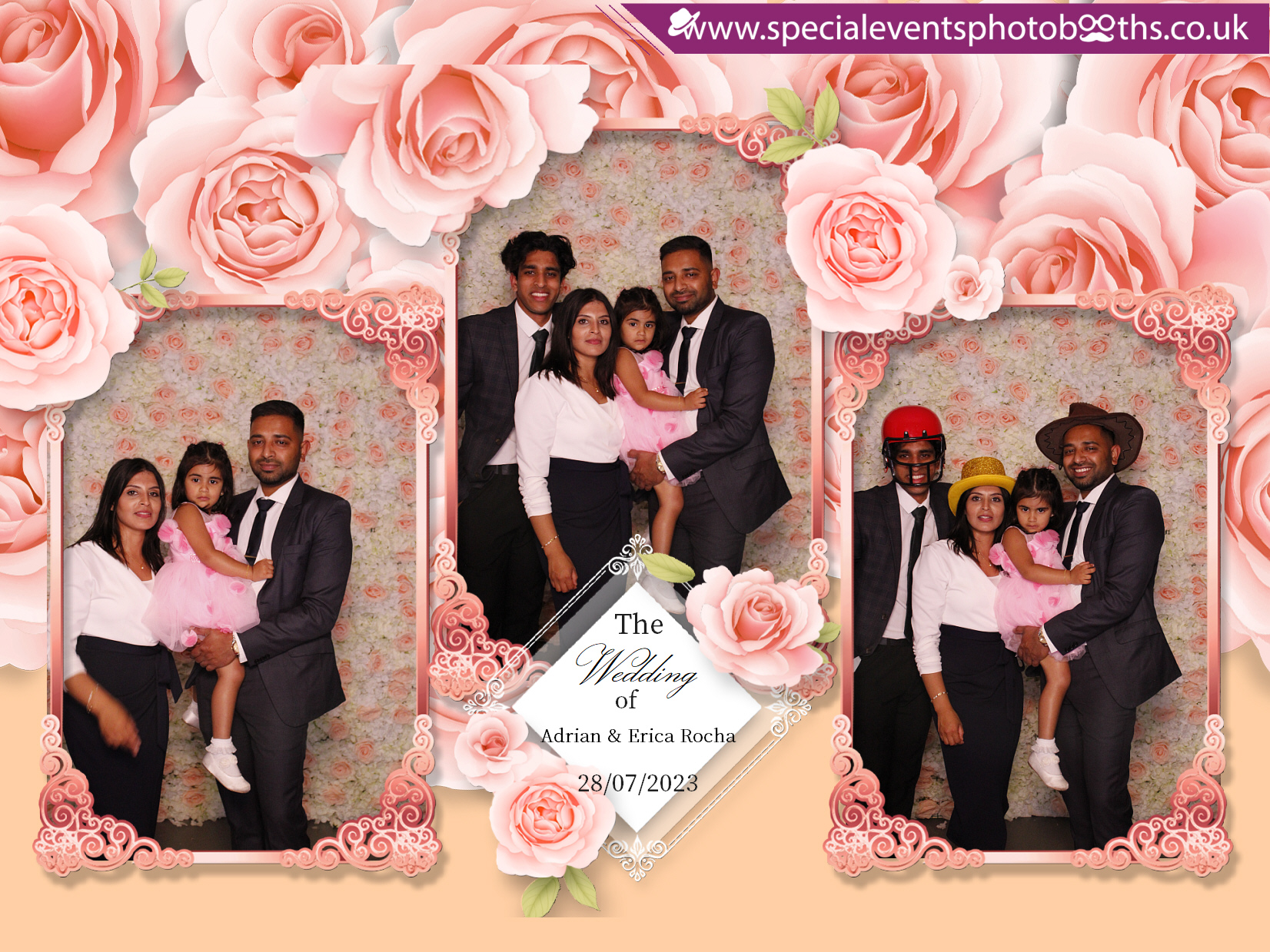 Adrian & Erica's Wedding | View more photos from the event at my.specialeventsphotobooths.co.uk/u/SpecialEventsPhotoBooths/Adrian-Ericas-Wedding