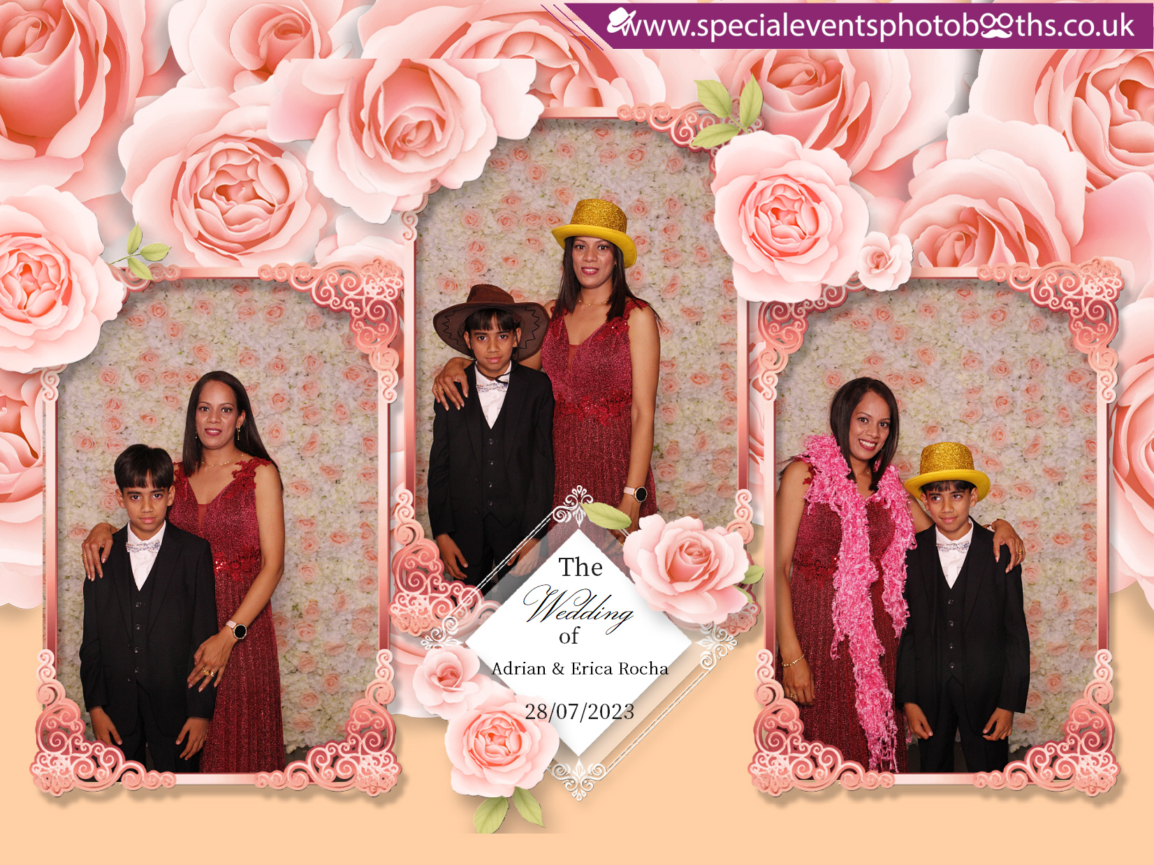 Adrian & Erica's Wedding | View more photos from the event at my.specialeventsphotobooths.co.uk/u/SpecialEventsPhotoBooths/Adrian-Ericas-Wedding