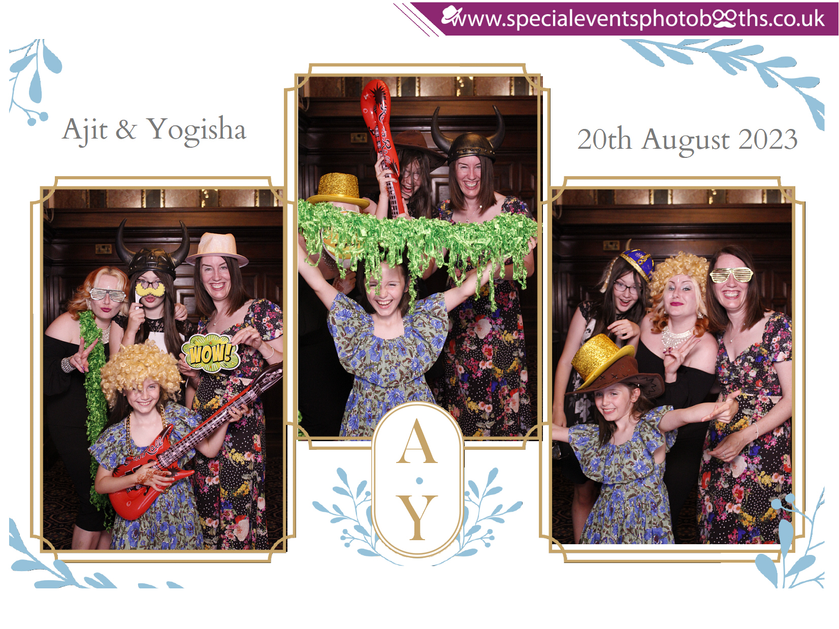 Ajit & Yogisha's Wedding  Reception | View more photos from the event at my.specialeventsphotobooths.co.uk/u/SpecialEventsPhotoBooths/Ajit-Yogishas-Wedding-Reception