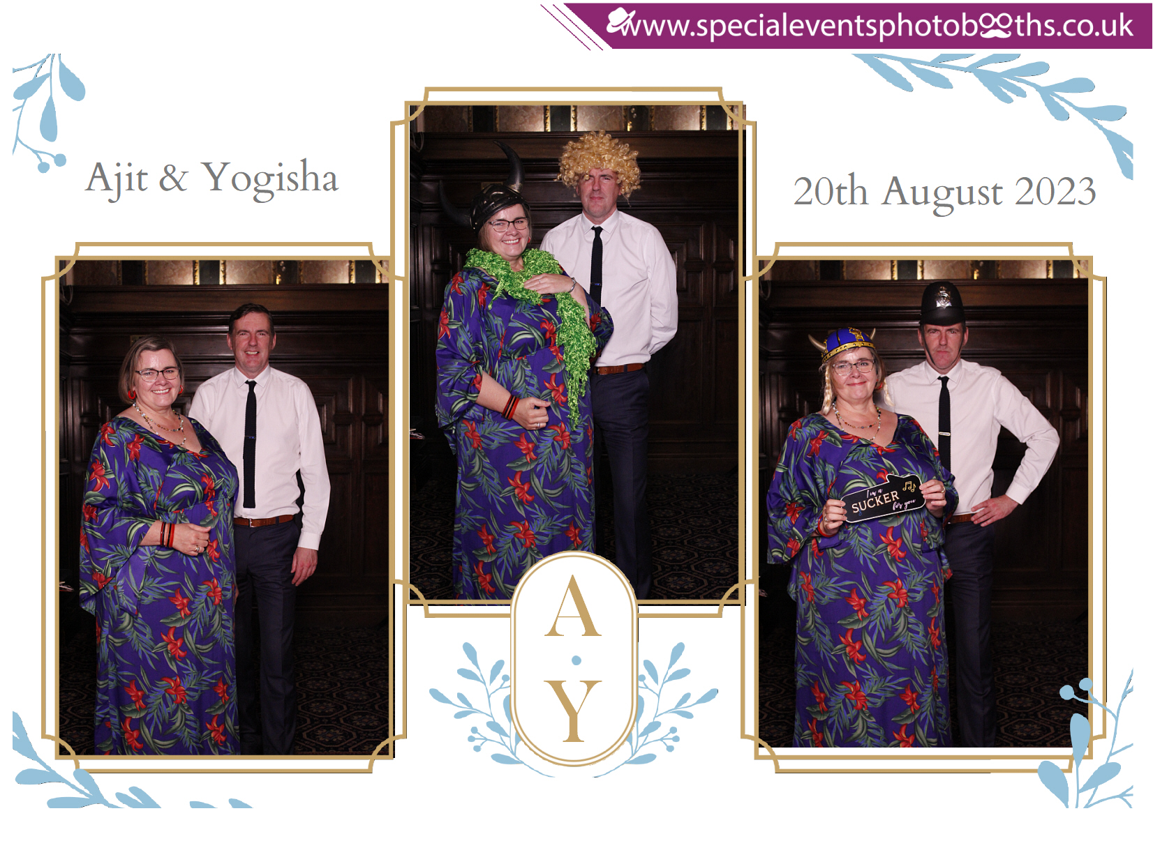 Ajit & Yogisha's Wedding  Reception | View more photos from the event at my.specialeventsphotobooths.co.uk/u/SpecialEventsPhotoBooths/Ajit-Yogishas-Wedding-Reception