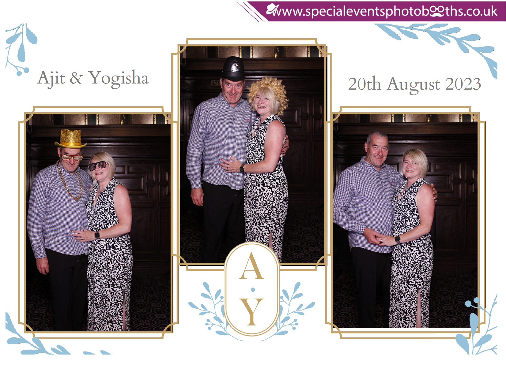 Ajit & Yogisha's Wedding  Reception | View more photos from the event at my.specialeventsphotobooths.co.uk/u/SpecialEventsPhotoBooths/Ajit-Yogishas-Wedding-Reception