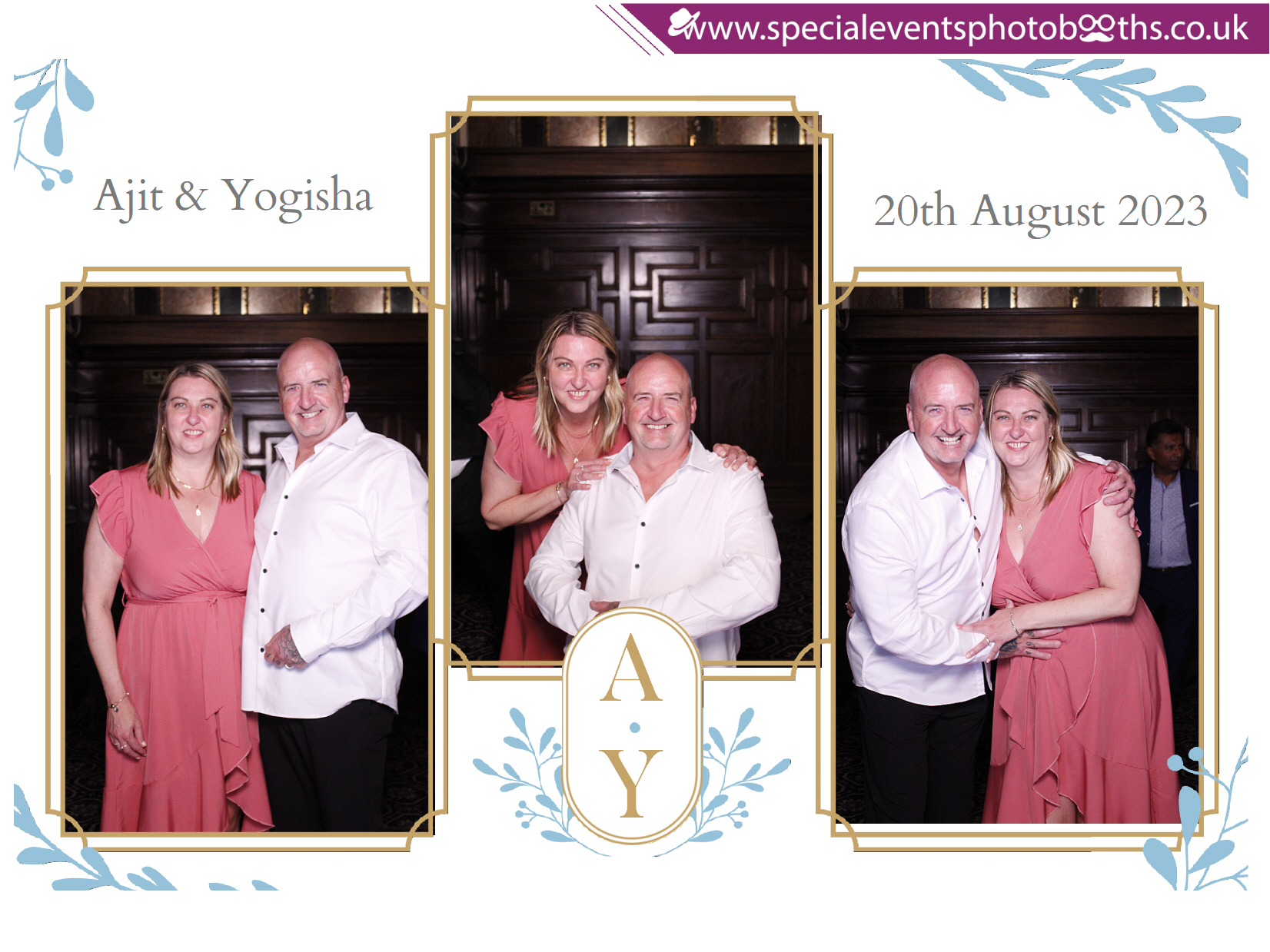 Ajit & Yogisha's Wedding  Reception | View more photos from the event at my.specialeventsphotobooths.co.uk/u/SpecialEventsPhotoBooths/Ajit-Yogishas-Wedding-Reception