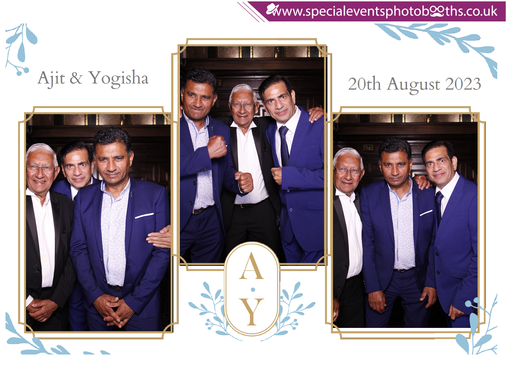 Ajit & Yogisha's Wedding  Reception | View more photos from the event at my.specialeventsphotobooths.co.uk/u/SpecialEventsPhotoBooths/Ajit-Yogishas-Wedding-Reception