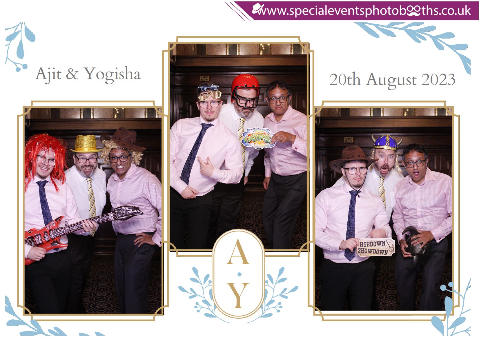 Ajit & Yogisha's Wedding  Reception | View more photos from the event at my.specialeventsphotobooths.co.uk/u/SpecialEventsPhotoBooths/Ajit-Yogishas-Wedding-Reception