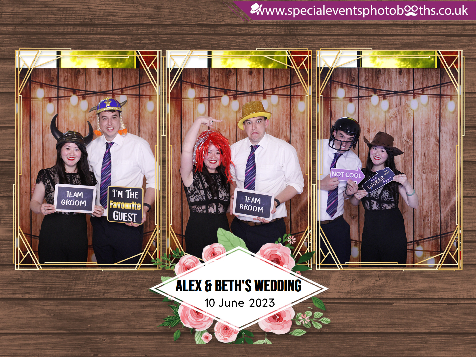 Alex & Beth's Wedding | View more photos from the event at my.specialeventsphotobooths.co.uk/u/SpecialEventsPhotoBooths/Alex-Beths-Wedding