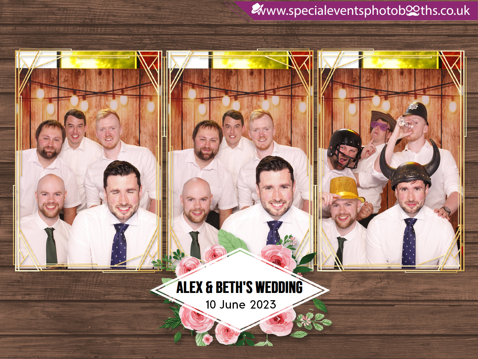 Alex & Beth's Wedding | View more photos from the event at my.specialeventsphotobooths.co.uk/u/SpecialEventsPhotoBooths/Alex-Beths-Wedding