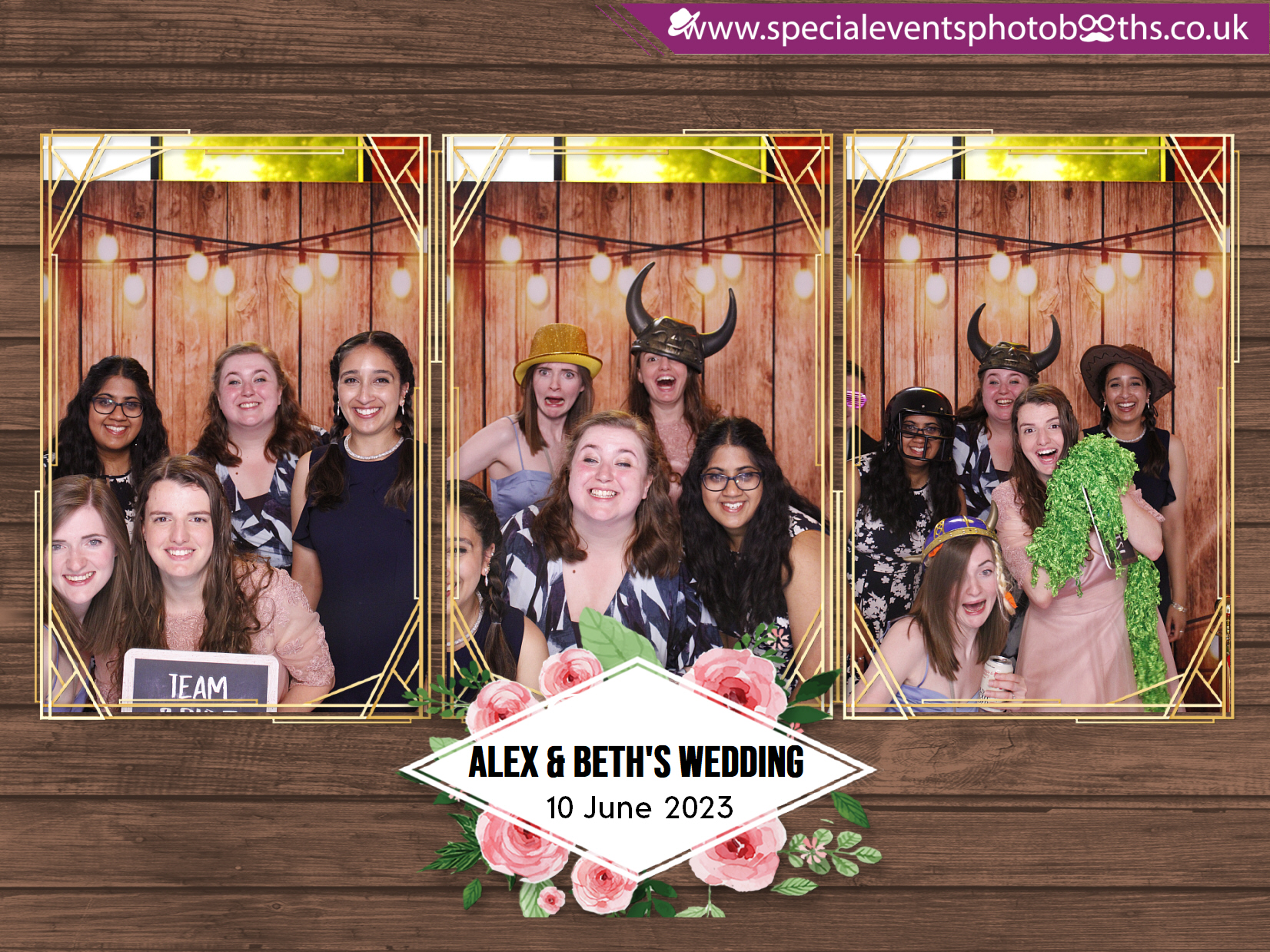 Alex & Beth's Wedding | View more photos from the event at my.specialeventsphotobooths.co.uk/u/SpecialEventsPhotoBooths/Alex-Beths-Wedding