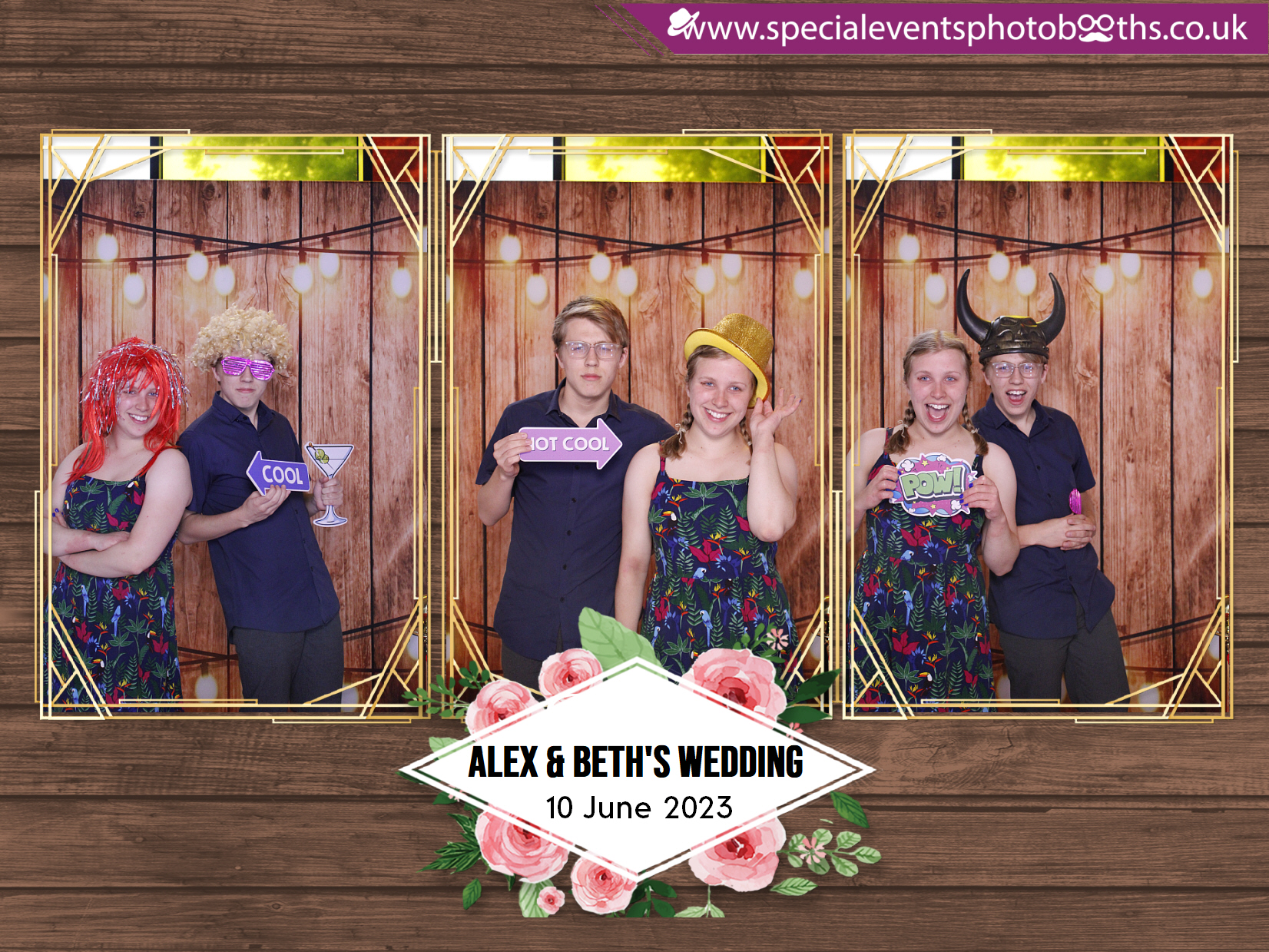 Alex & Beth's Wedding | View more photos from the event at my.specialeventsphotobooths.co.uk/u/SpecialEventsPhotoBooths/Alex-Beths-Wedding