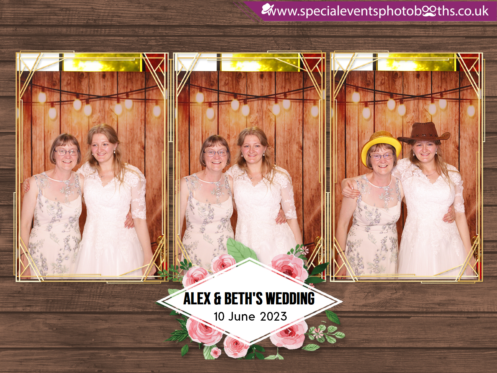 Alex & Beth's Wedding | View more photos from the event at my.specialeventsphotobooths.co.uk/u/SpecialEventsPhotoBooths/Alex-Beths-Wedding