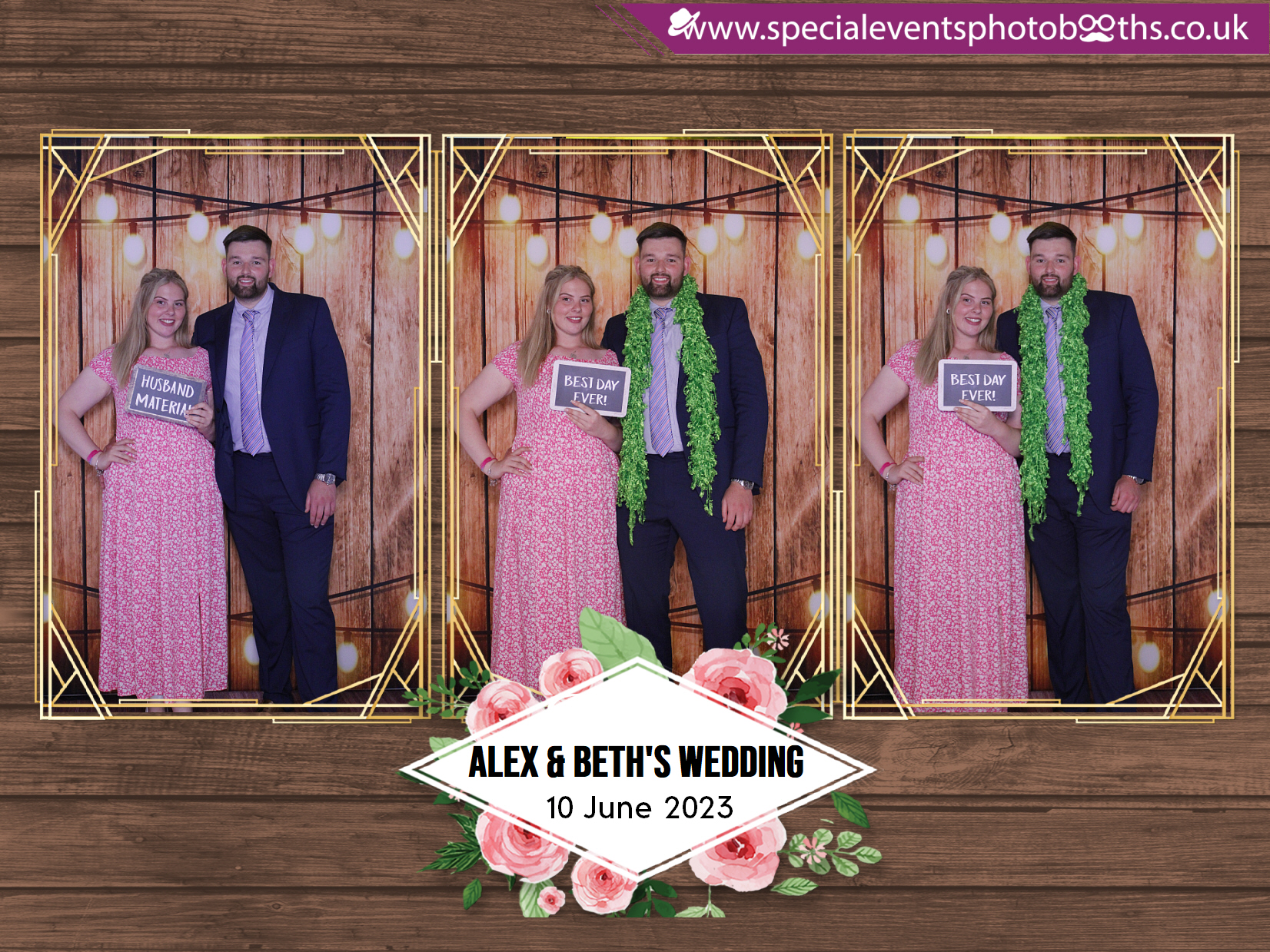 Alex & Beth's Wedding | View more photos from the event at my.specialeventsphotobooths.co.uk/u/SpecialEventsPhotoBooths/Alex-Beths-Wedding