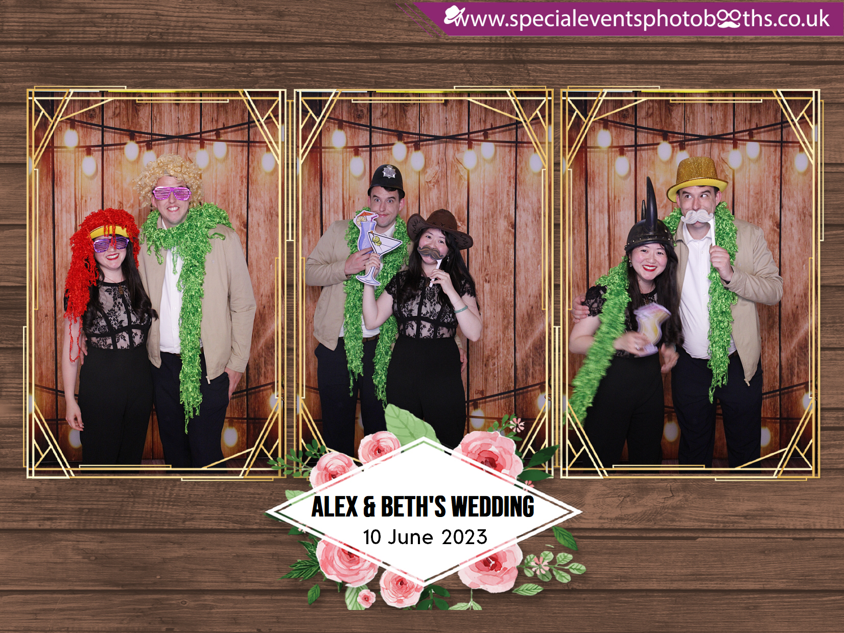 Alex & Beth's Wedding | View more photos from the event at my.specialeventsphotobooths.co.uk/u/SpecialEventsPhotoBooths/Alex-Beths-Wedding