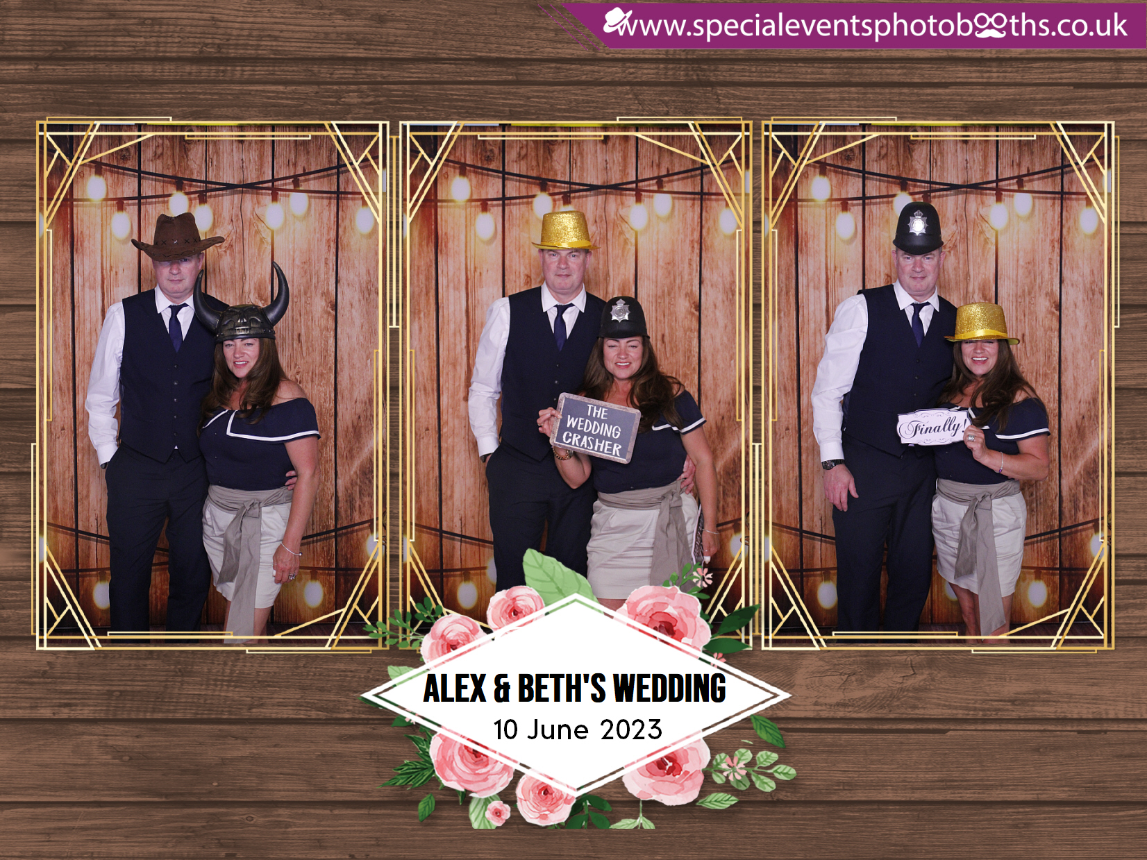 Alex & Beth's Wedding | View more photos from the event at my.specialeventsphotobooths.co.uk/u/SpecialEventsPhotoBooths/Alex-Beths-Wedding