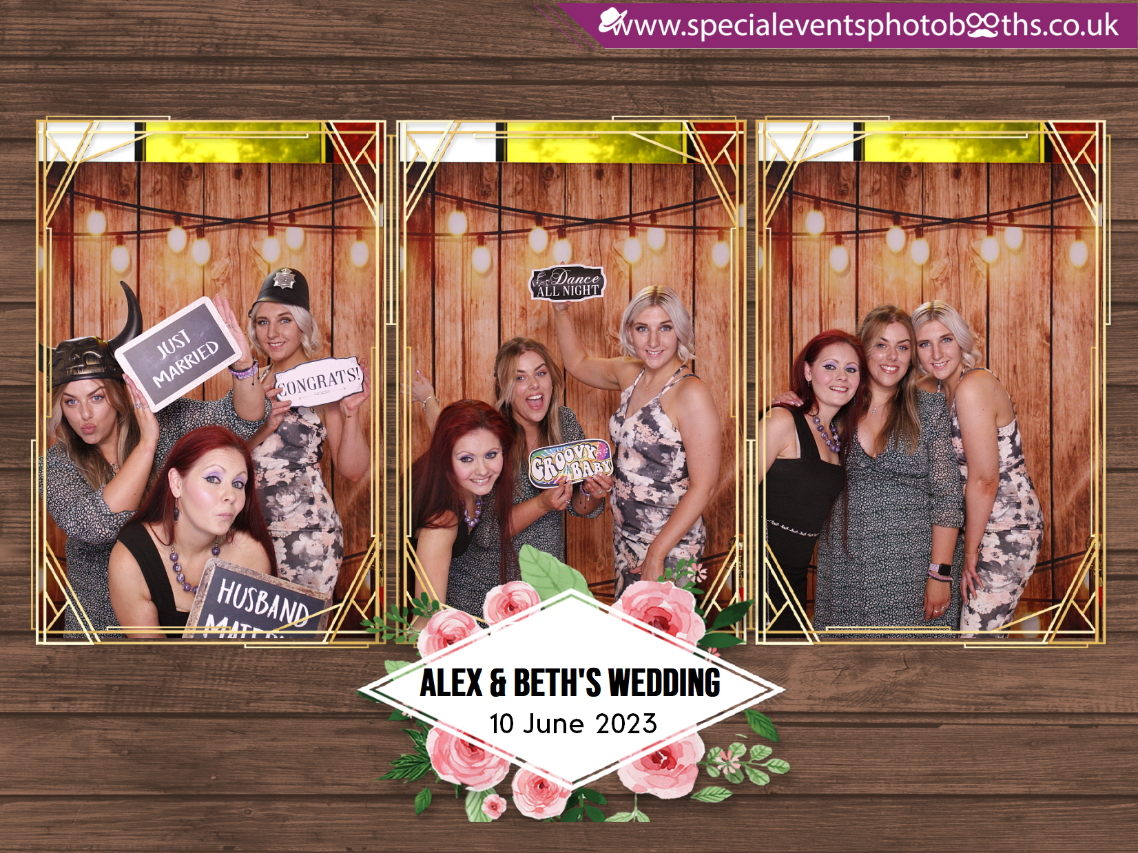 Alex & Beth's Wedding | View more photos from the event at my.specialeventsphotobooths.co.uk/u/SpecialEventsPhotoBooths/Alex-Beths-Wedding