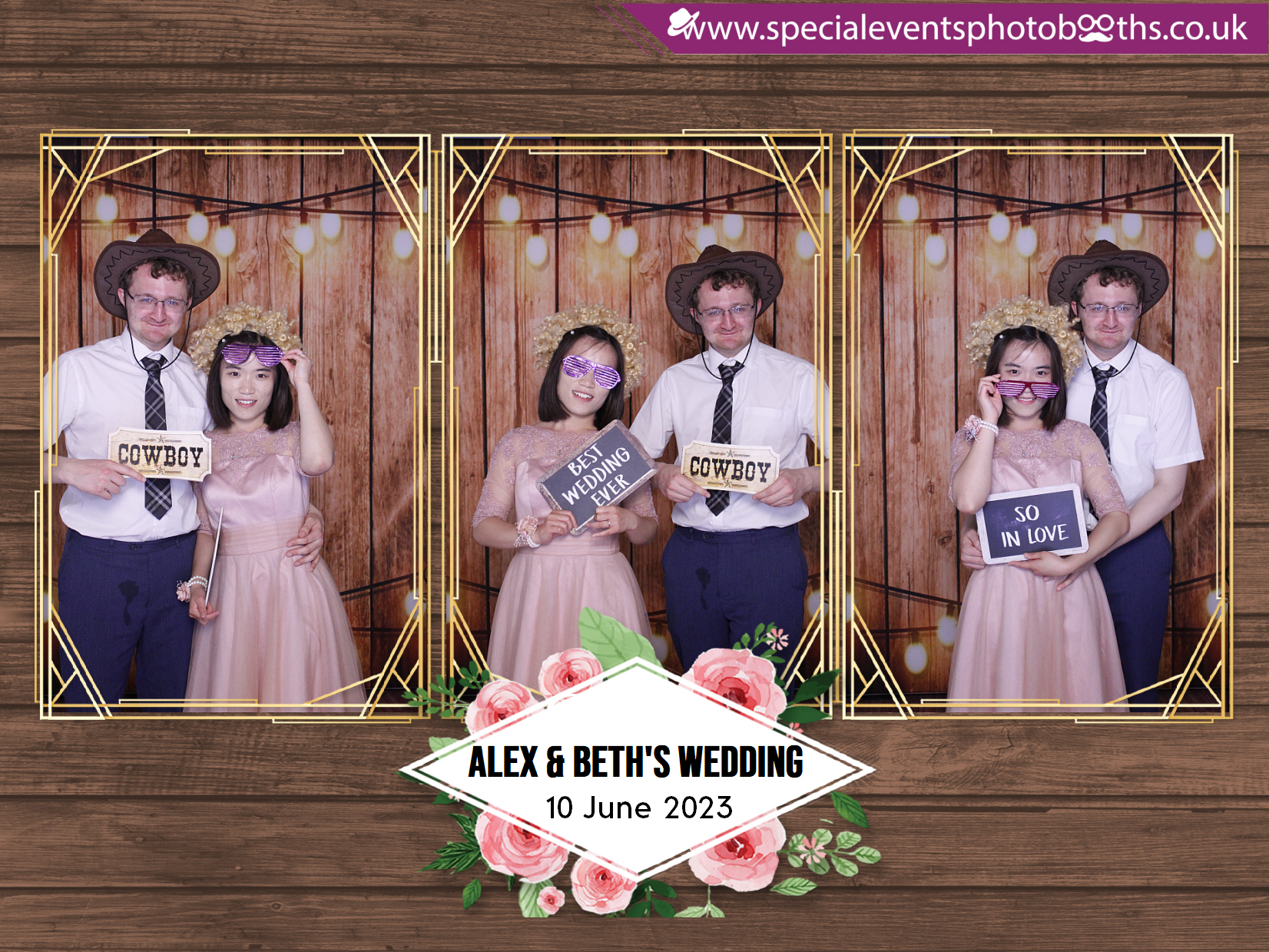 Alex & Beth's Wedding | View more photos from the event at my.specialeventsphotobooths.co.uk/u/SpecialEventsPhotoBooths/Alex-Beths-Wedding