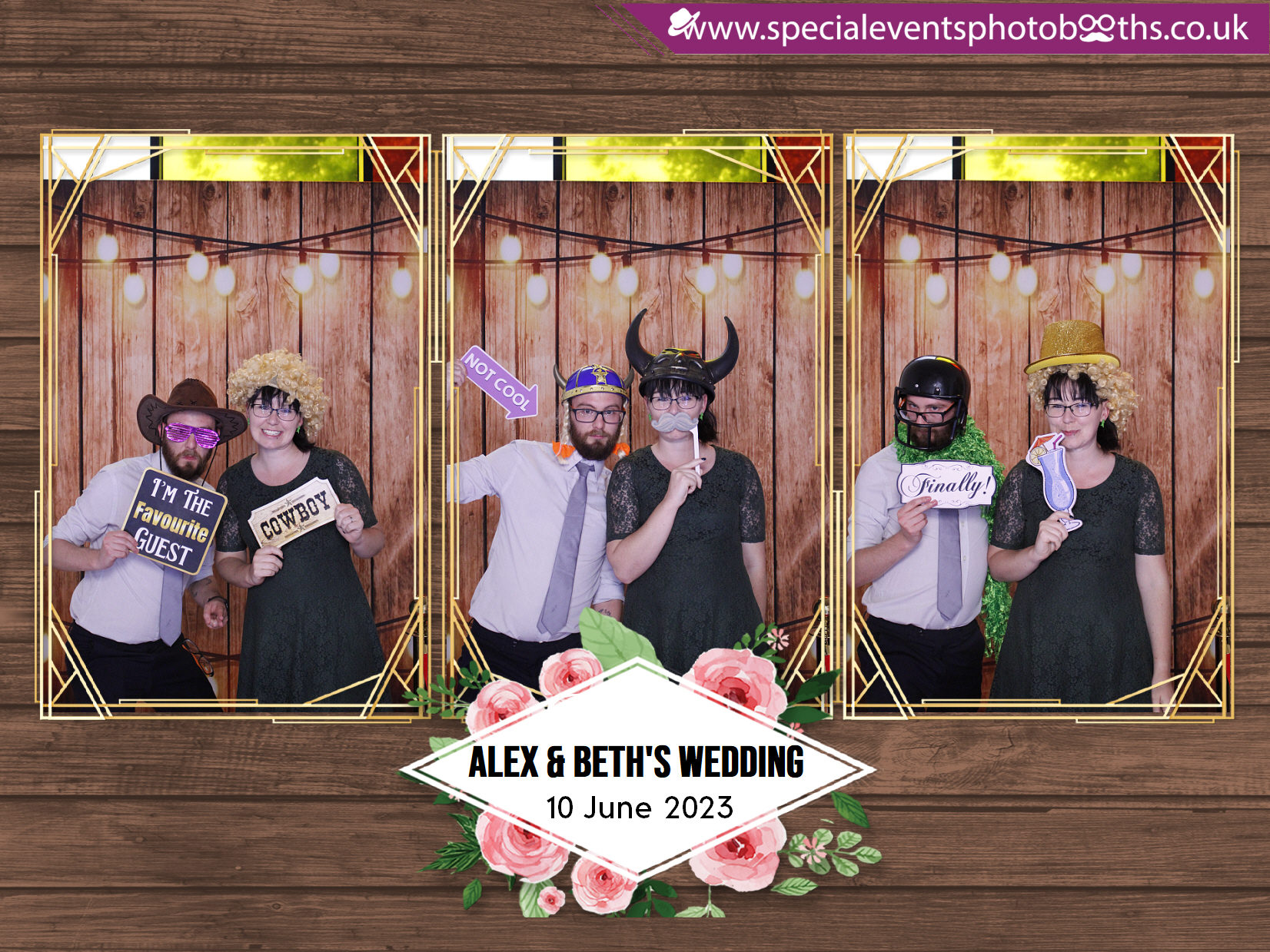 Alex & Beth's Wedding | View more photos from the event at my.specialeventsphotobooths.co.uk/u/SpecialEventsPhotoBooths/Alex-Beths-Wedding