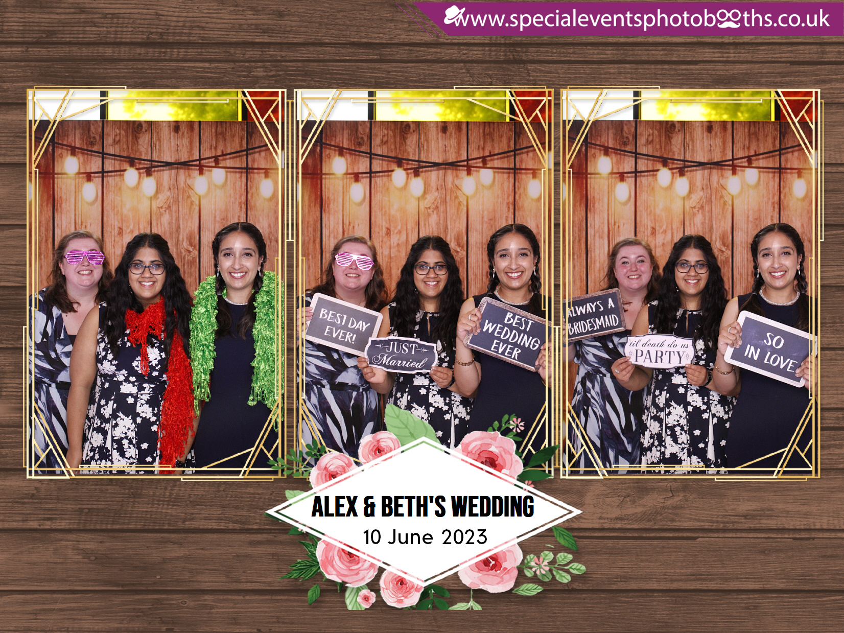 Alex & Beth's Wedding | View more photos from the event at my.specialeventsphotobooths.co.uk/u/SpecialEventsPhotoBooths/Alex-Beths-Wedding