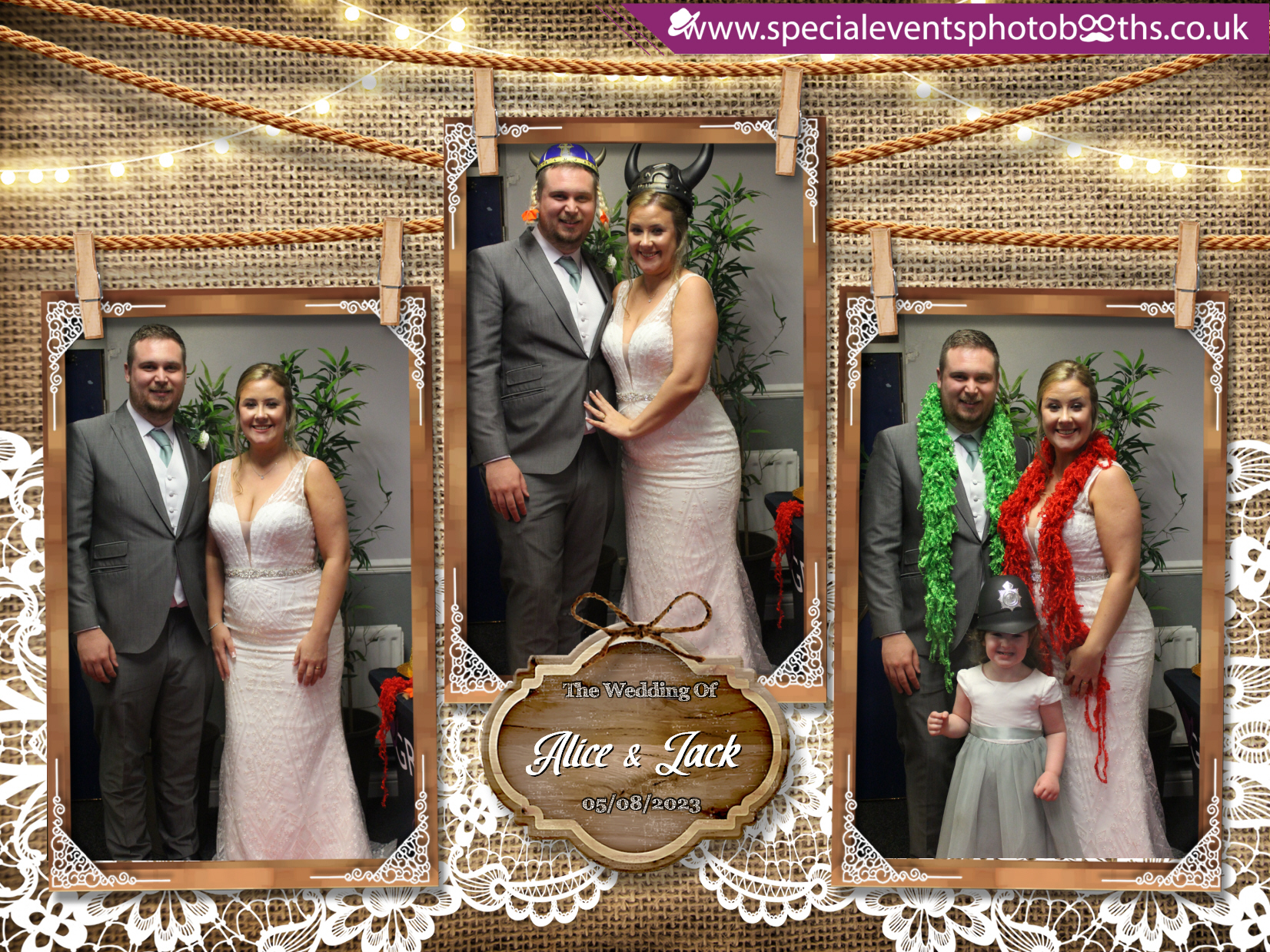 Alice & Jack's Wedding | View more photos from the event at my.specialeventsphotobooths.co.uk/u/SpecialEventsPhotoBooths/Alice-Jacks-Wedding
