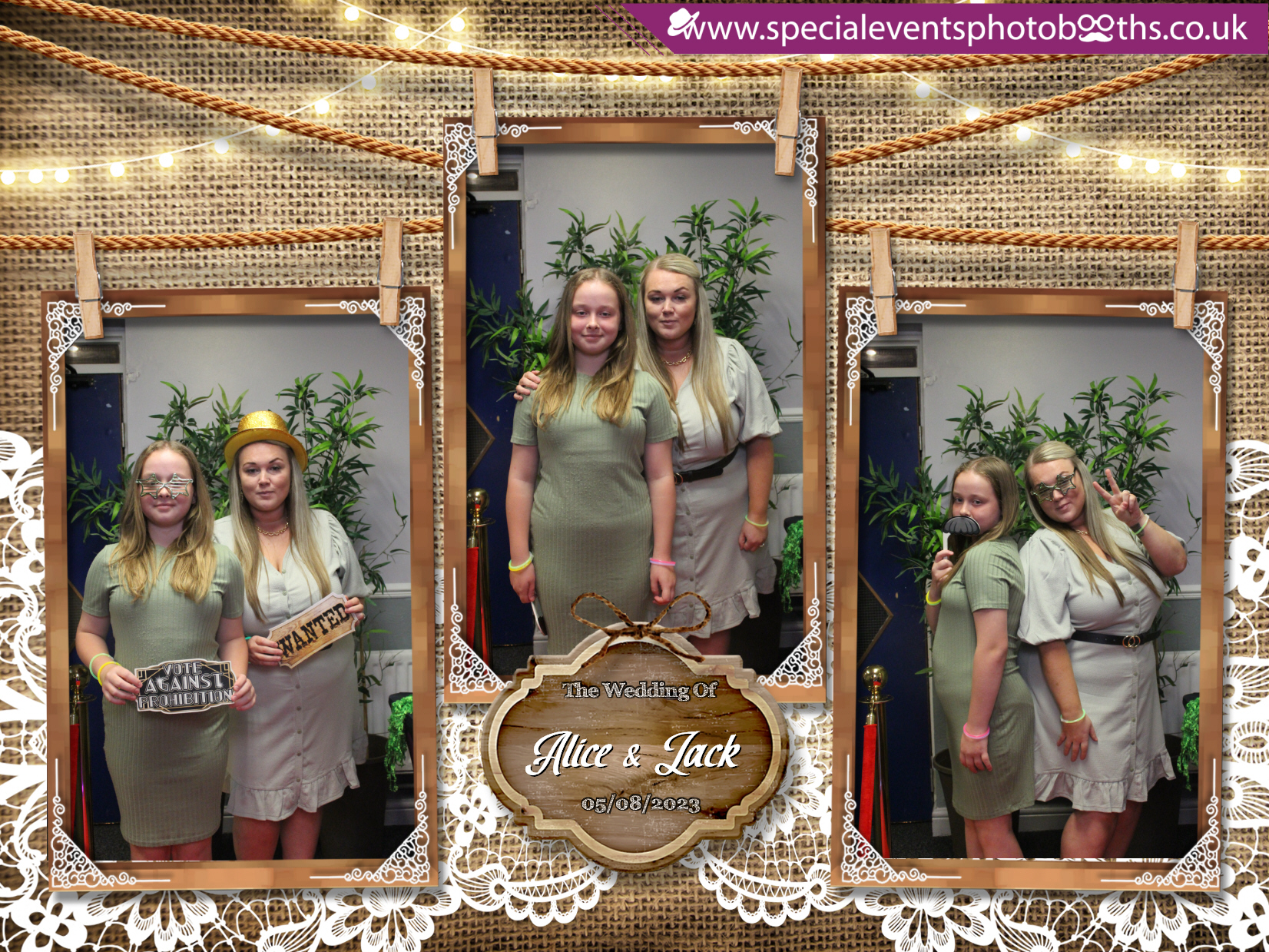 Alice & Jack's Wedding | View more photos from the event at my.specialeventsphotobooths.co.uk/u/SpecialEventsPhotoBooths/Alice-Jacks-Wedding