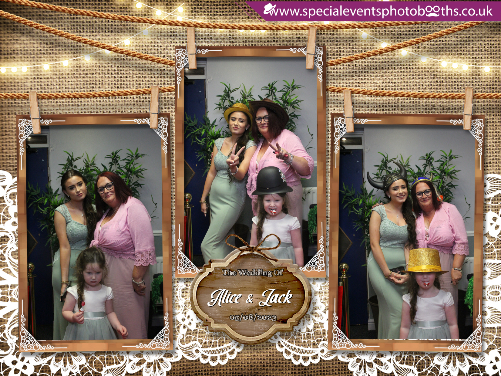 Alice & Jack's Wedding | View more photos from the event at my.specialeventsphotobooths.co.uk/u/SpecialEventsPhotoBooths/Alice-Jacks-Wedding