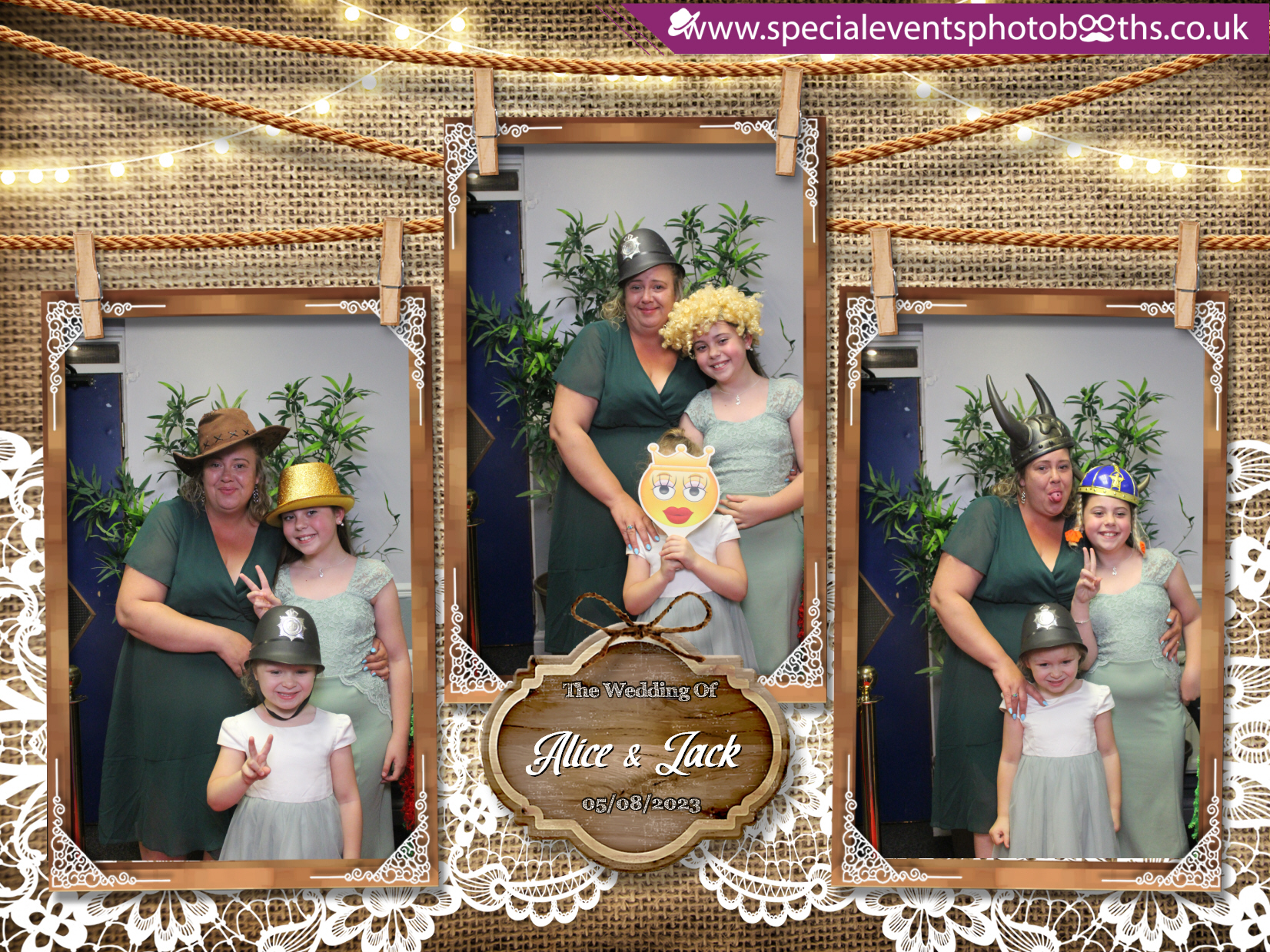 Alice & Jack's Wedding | View more photos from the event at my.specialeventsphotobooths.co.uk/u/SpecialEventsPhotoBooths/Alice-Jacks-Wedding