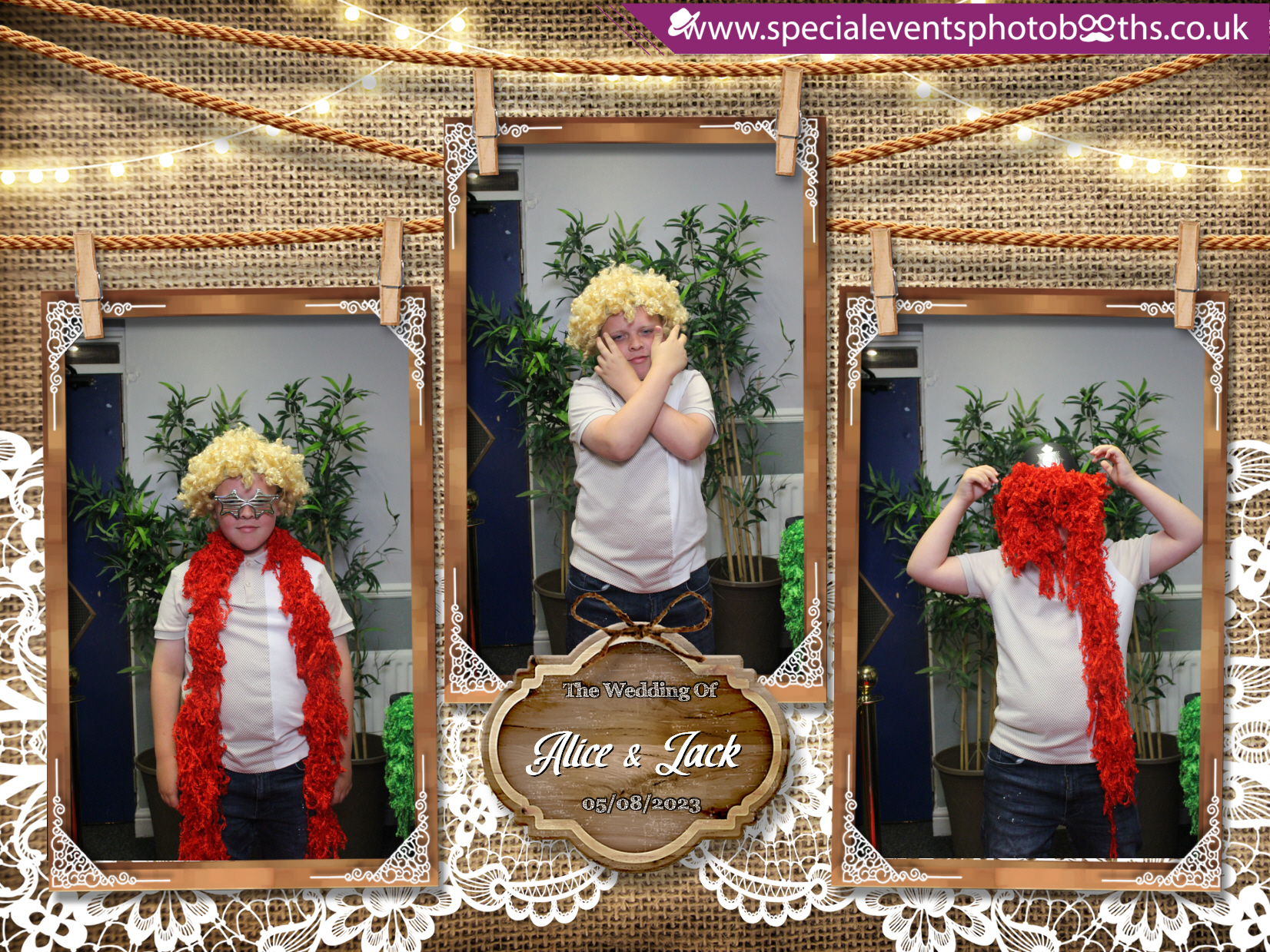 Alice & Jack's Wedding | View more photos from the event at my.specialeventsphotobooths.co.uk/u/SpecialEventsPhotoBooths/Alice-Jacks-Wedding