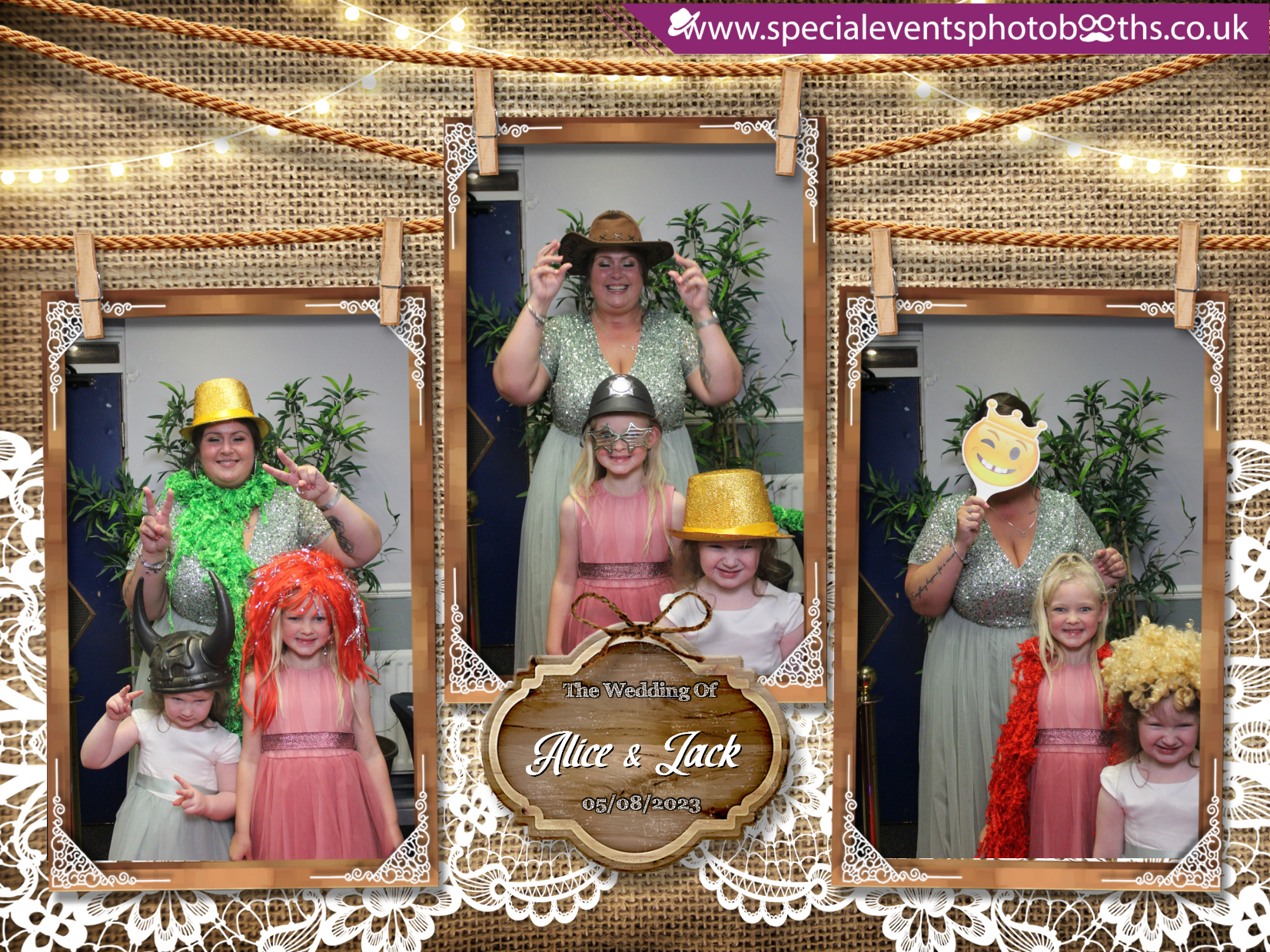 Alice & Jack's Wedding | View more photos from the event at my.specialeventsphotobooths.co.uk/u/SpecialEventsPhotoBooths/Alice-Jacks-Wedding
