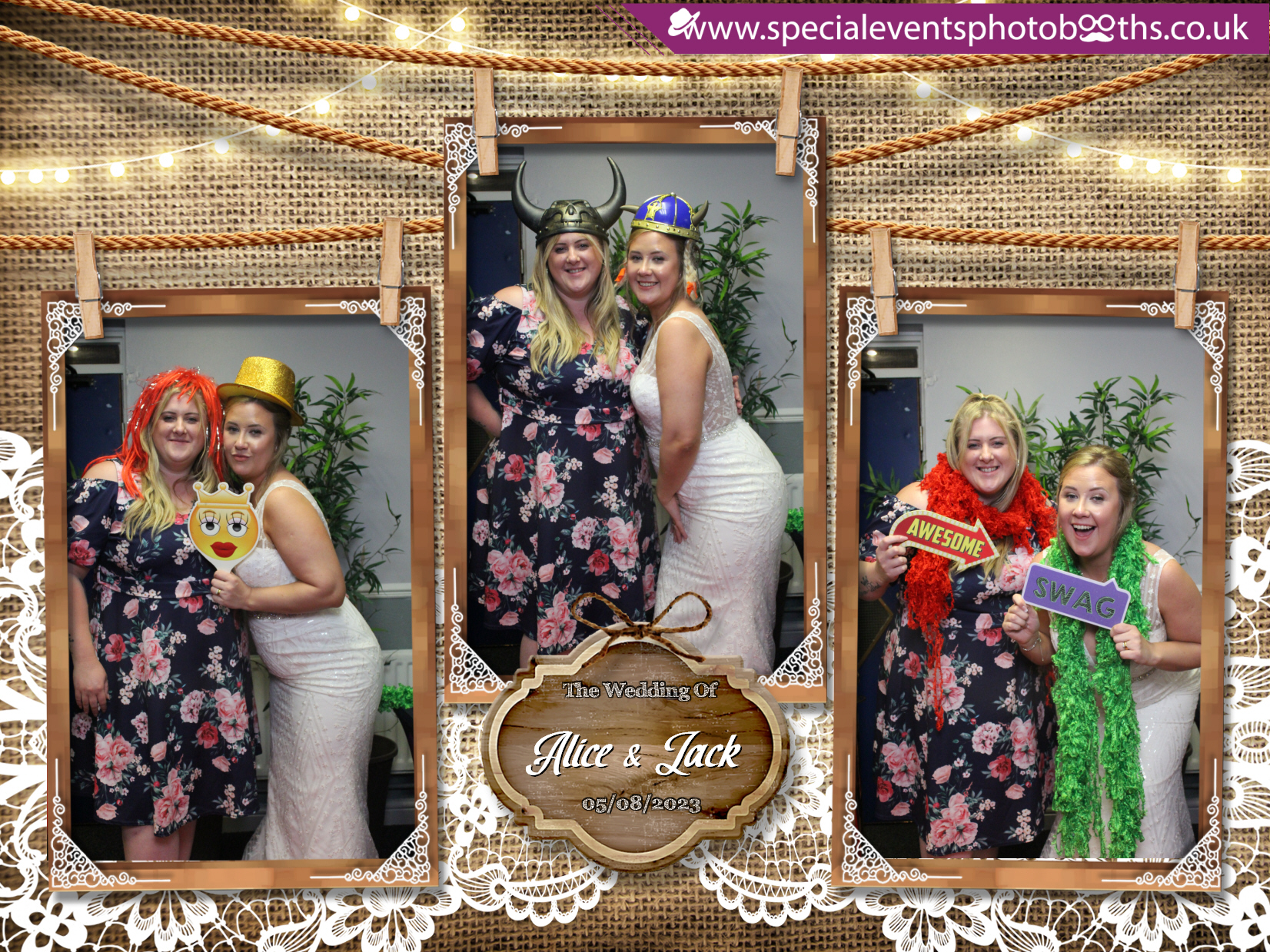 Alice & Jack's Wedding | View more photos from the event at my.specialeventsphotobooths.co.uk/u/SpecialEventsPhotoBooths/Alice-Jacks-Wedding
