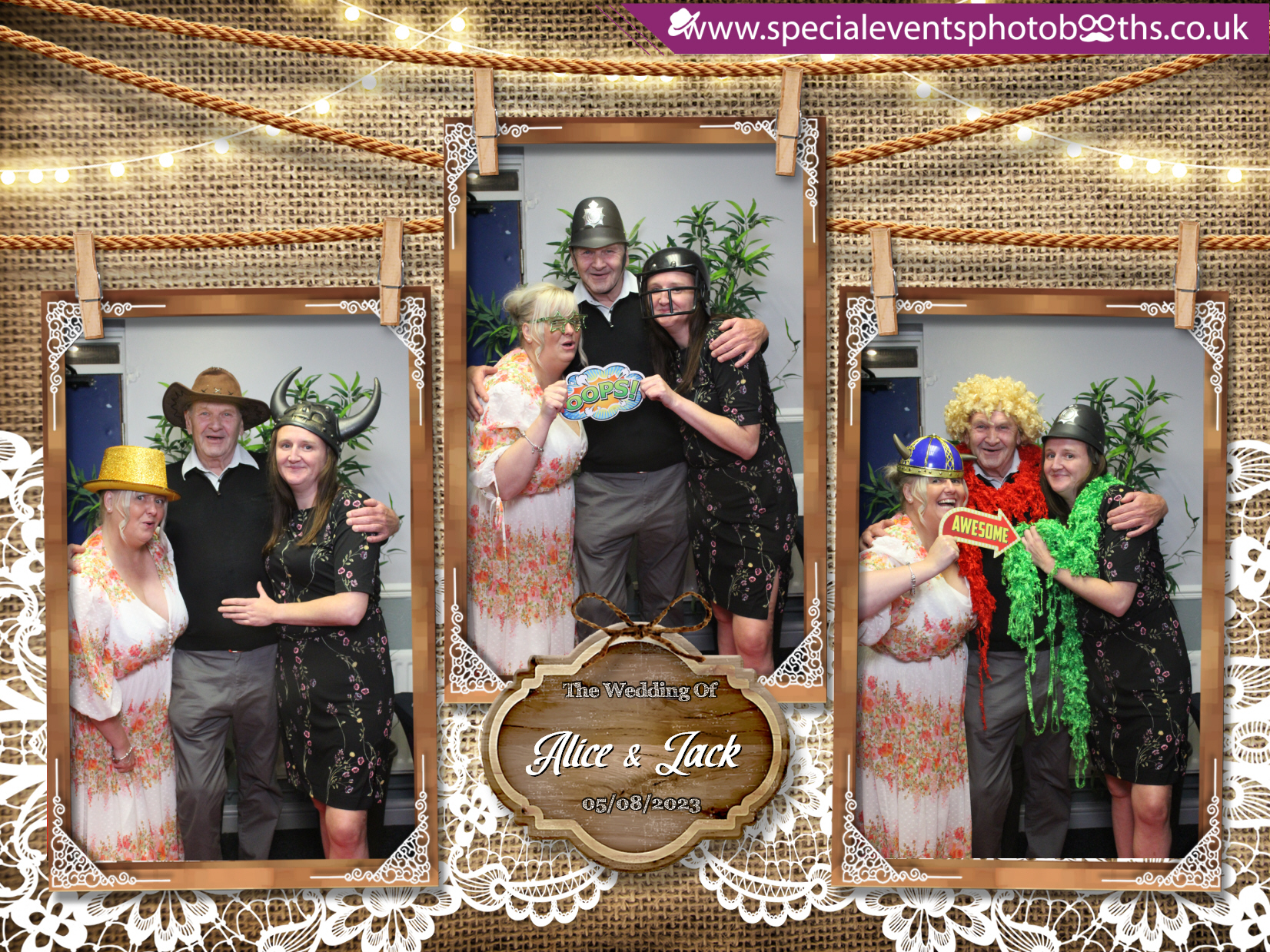 Alice & Jack's Wedding | View more photos from the event at my.specialeventsphotobooths.co.uk/u/SpecialEventsPhotoBooths/Alice-Jacks-Wedding
