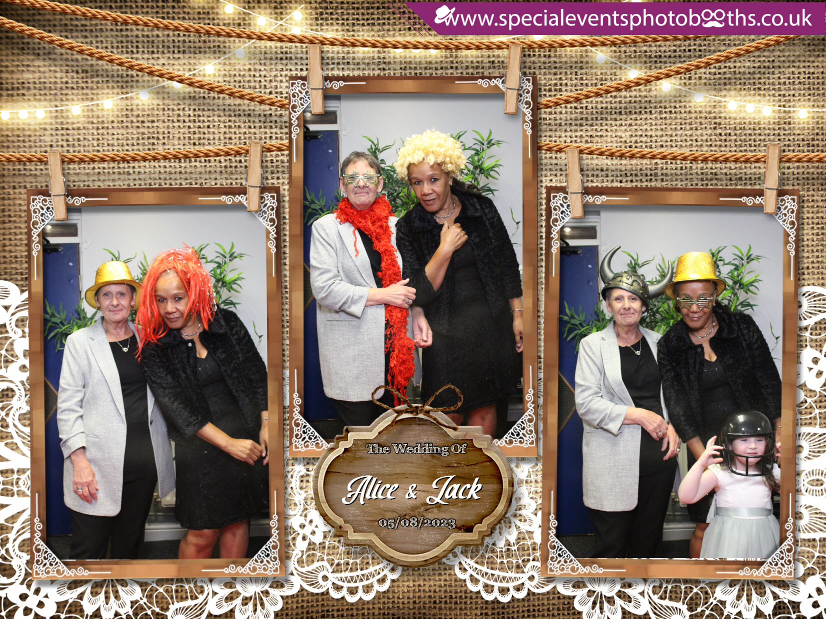 Alice & Jack's Wedding | View more photos from the event at my.specialeventsphotobooths.co.uk/u/SpecialEventsPhotoBooths/Alice-Jacks-Wedding