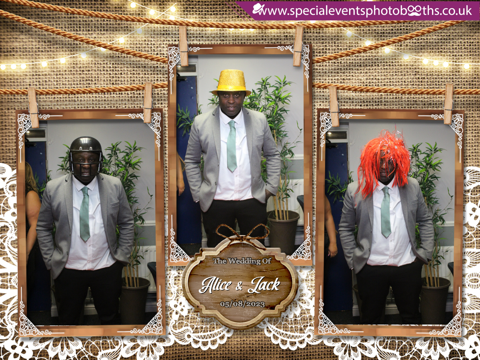 Alice & Jack's Wedding | View more photos from the event at my.specialeventsphotobooths.co.uk/u/SpecialEventsPhotoBooths/Alice-Jacks-Wedding