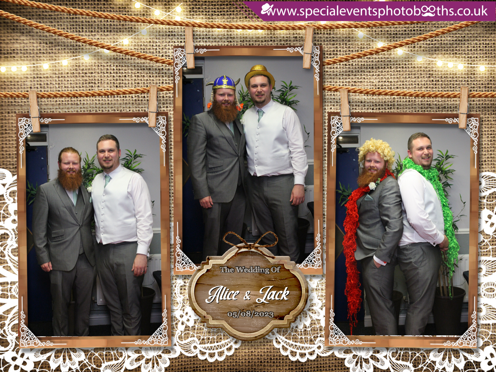 Alice & Jack's Wedding | View more photos from the event at my.specialeventsphotobooths.co.uk/u/SpecialEventsPhotoBooths/Alice-Jacks-Wedding