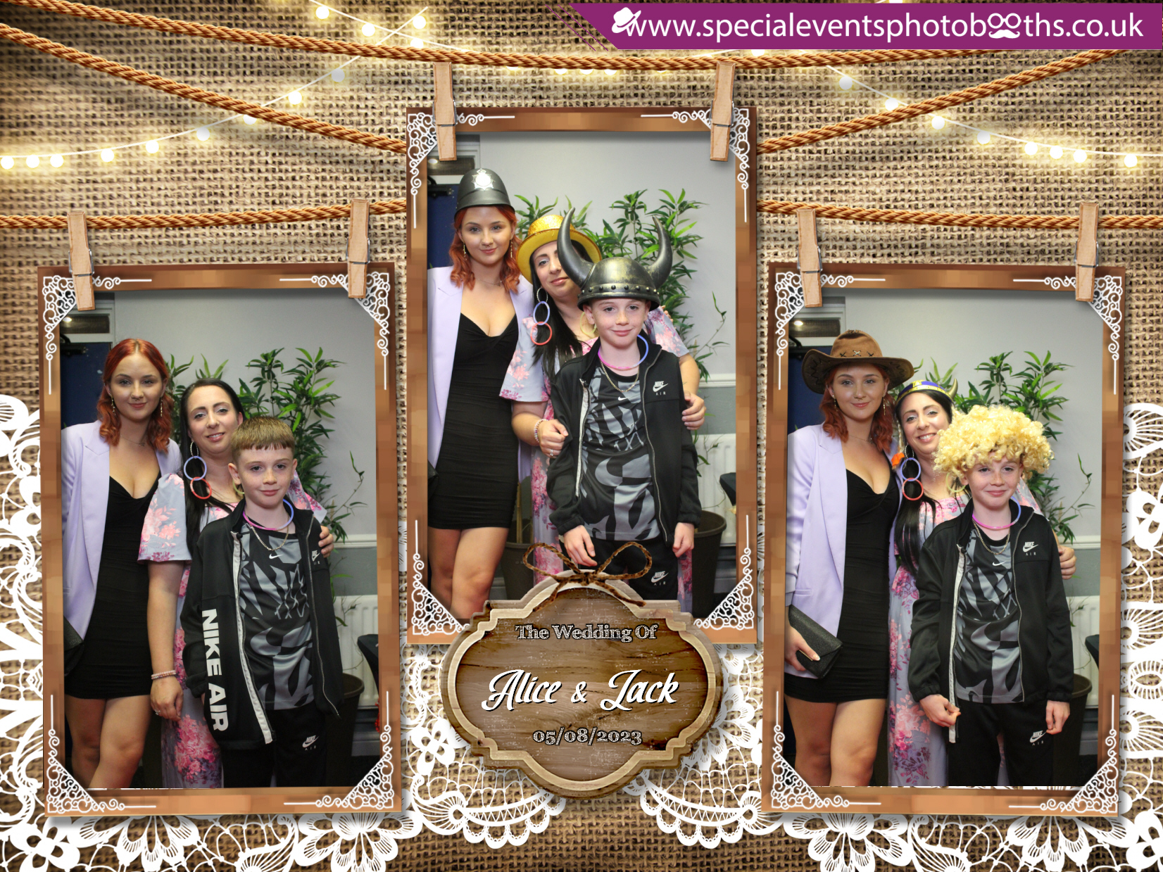 Alice & Jack's Wedding | View more photos from the event at my.specialeventsphotobooths.co.uk/u/SpecialEventsPhotoBooths/Alice-Jacks-Wedding