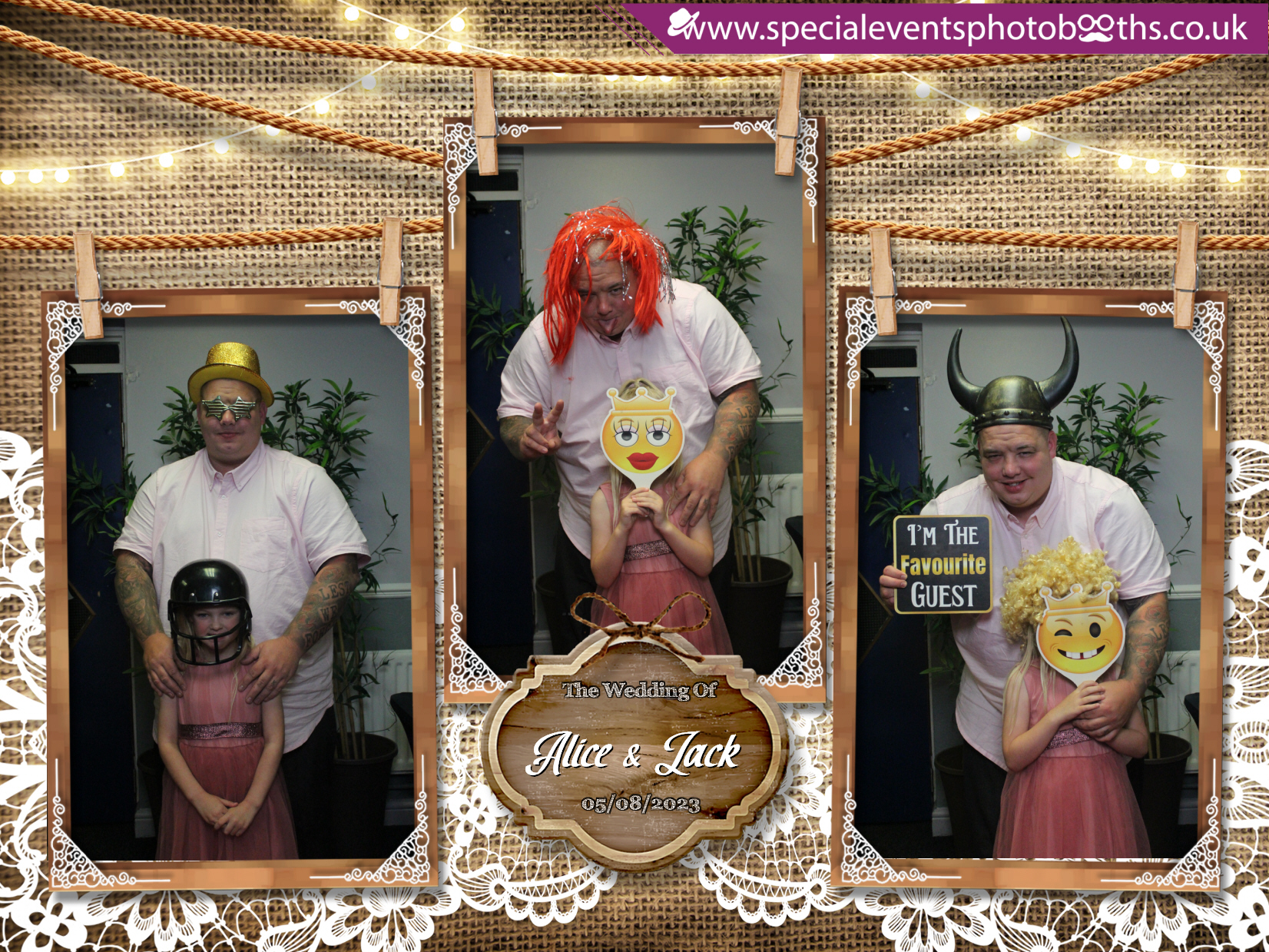 Alice & Jack's Wedding | View more photos from the event at my.specialeventsphotobooths.co.uk/u/SpecialEventsPhotoBooths/Alice-Jacks-Wedding