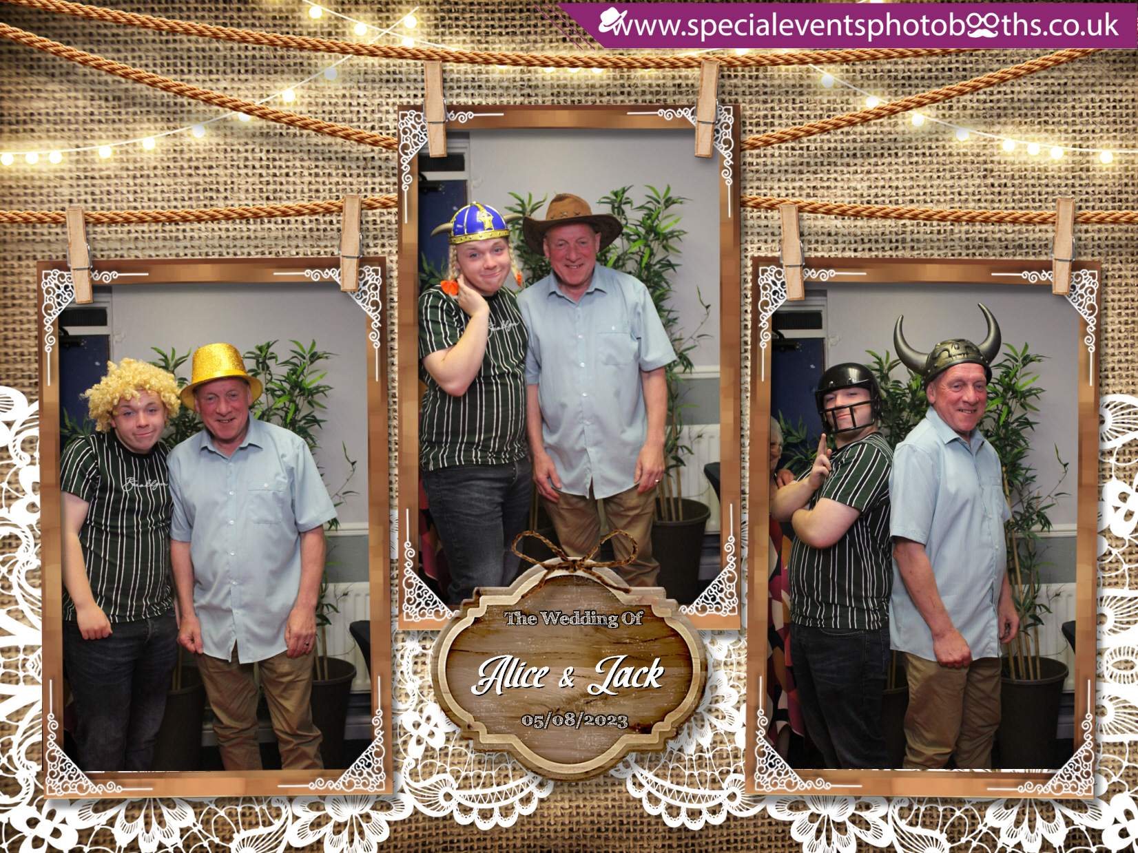 Alice & Jack's Wedding | View more photos from the event at my.specialeventsphotobooths.co.uk/u/SpecialEventsPhotoBooths/Alice-Jacks-Wedding