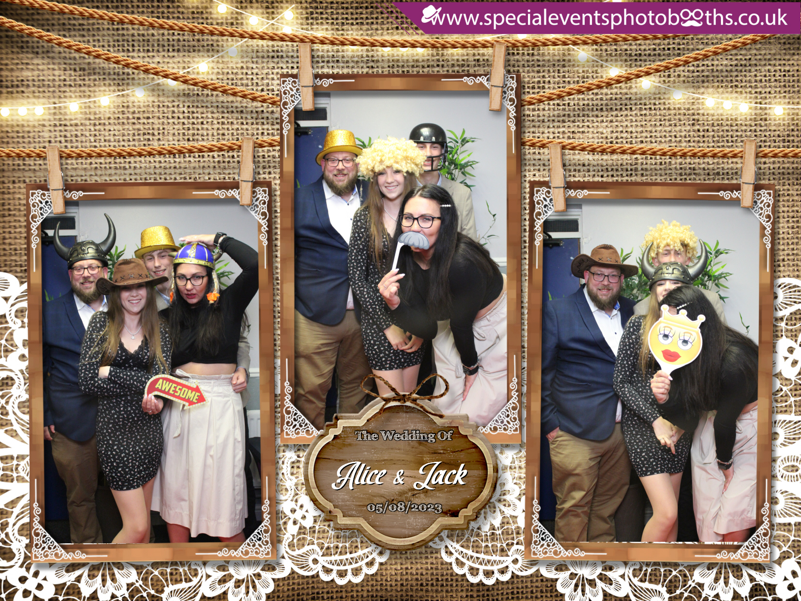 Alice & Jack's Wedding | View more photos from the event at my.specialeventsphotobooths.co.uk/u/SpecialEventsPhotoBooths/Alice-Jacks-Wedding