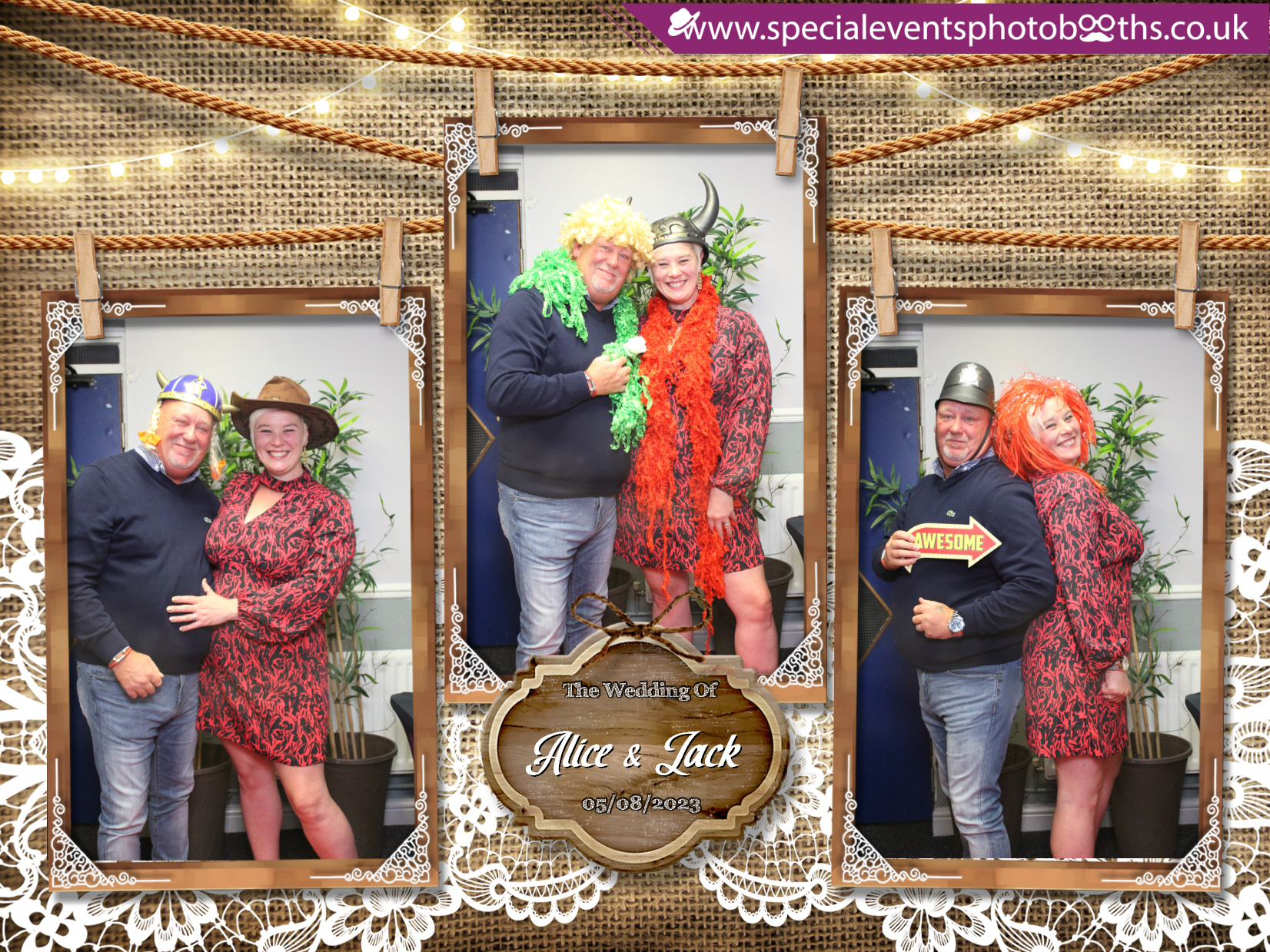 Alice & Jack's Wedding | View more photos from the event at my.specialeventsphotobooths.co.uk/u/SpecialEventsPhotoBooths/Alice-Jacks-Wedding