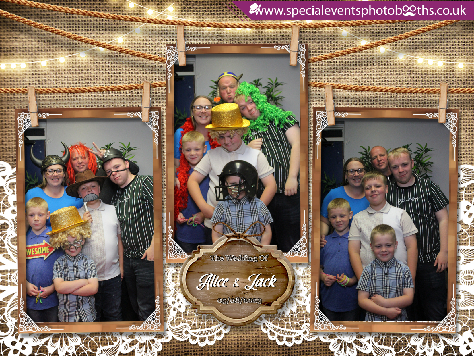 Alice & Jack's Wedding | View more photos from the event at my.specialeventsphotobooths.co.uk/u/SpecialEventsPhotoBooths/Alice-Jacks-Wedding