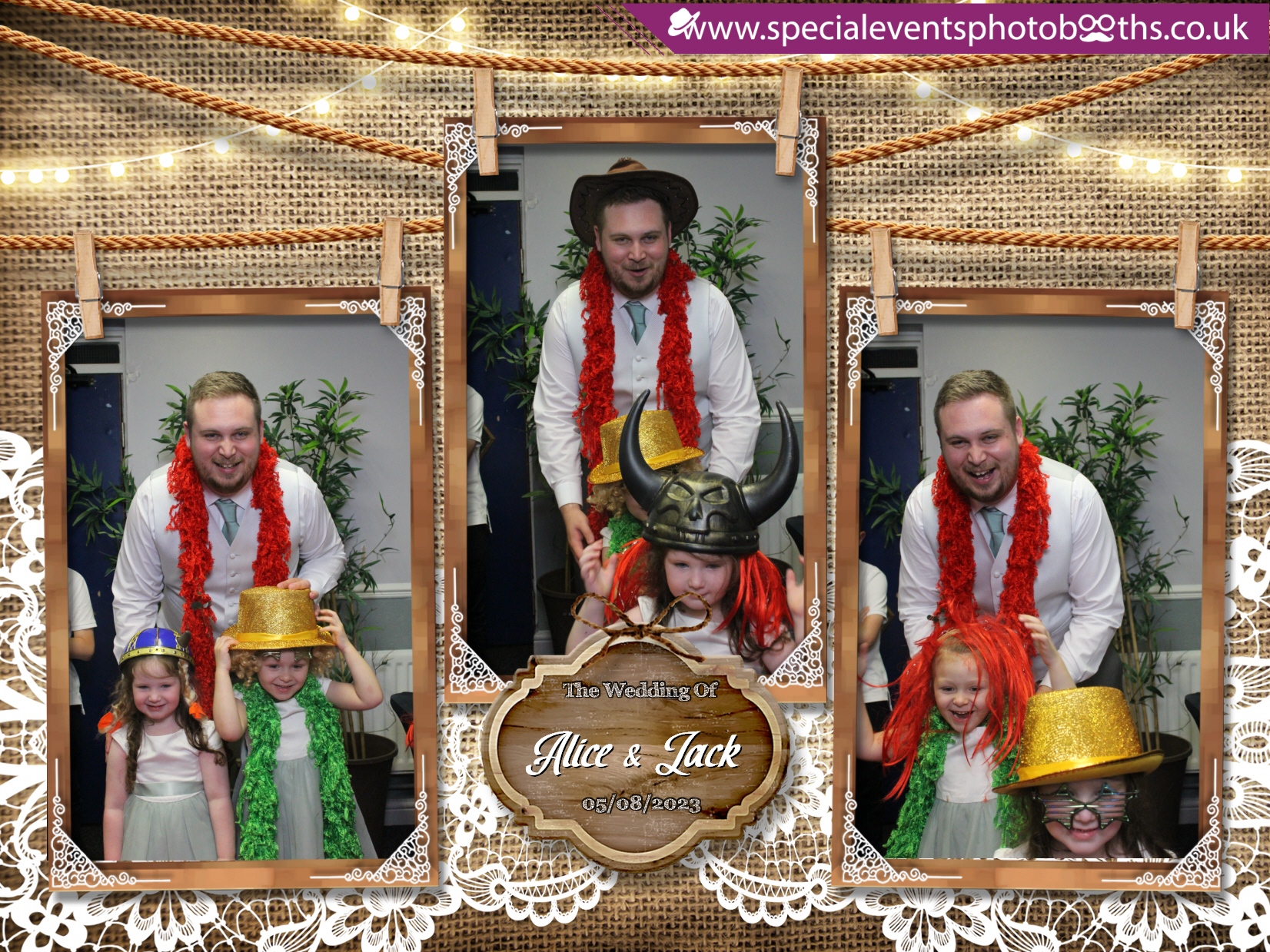 Alice & Jack's Wedding | View more photos from the event at my.specialeventsphotobooths.co.uk/u/SpecialEventsPhotoBooths/Alice-Jacks-Wedding