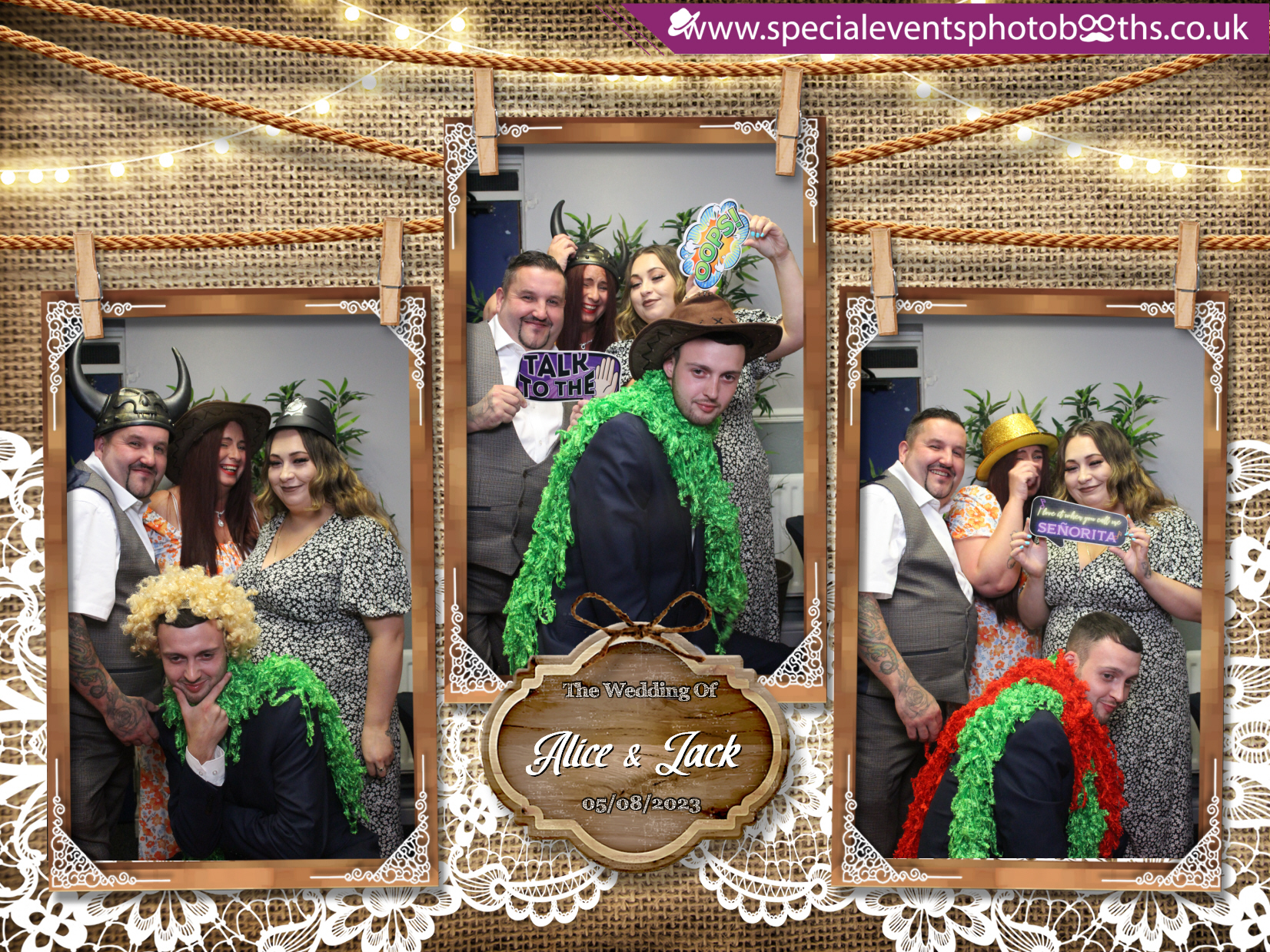 Alice & Jack's Wedding | View more photos from the event at my.specialeventsphotobooths.co.uk/u/SpecialEventsPhotoBooths/Alice-Jacks-Wedding