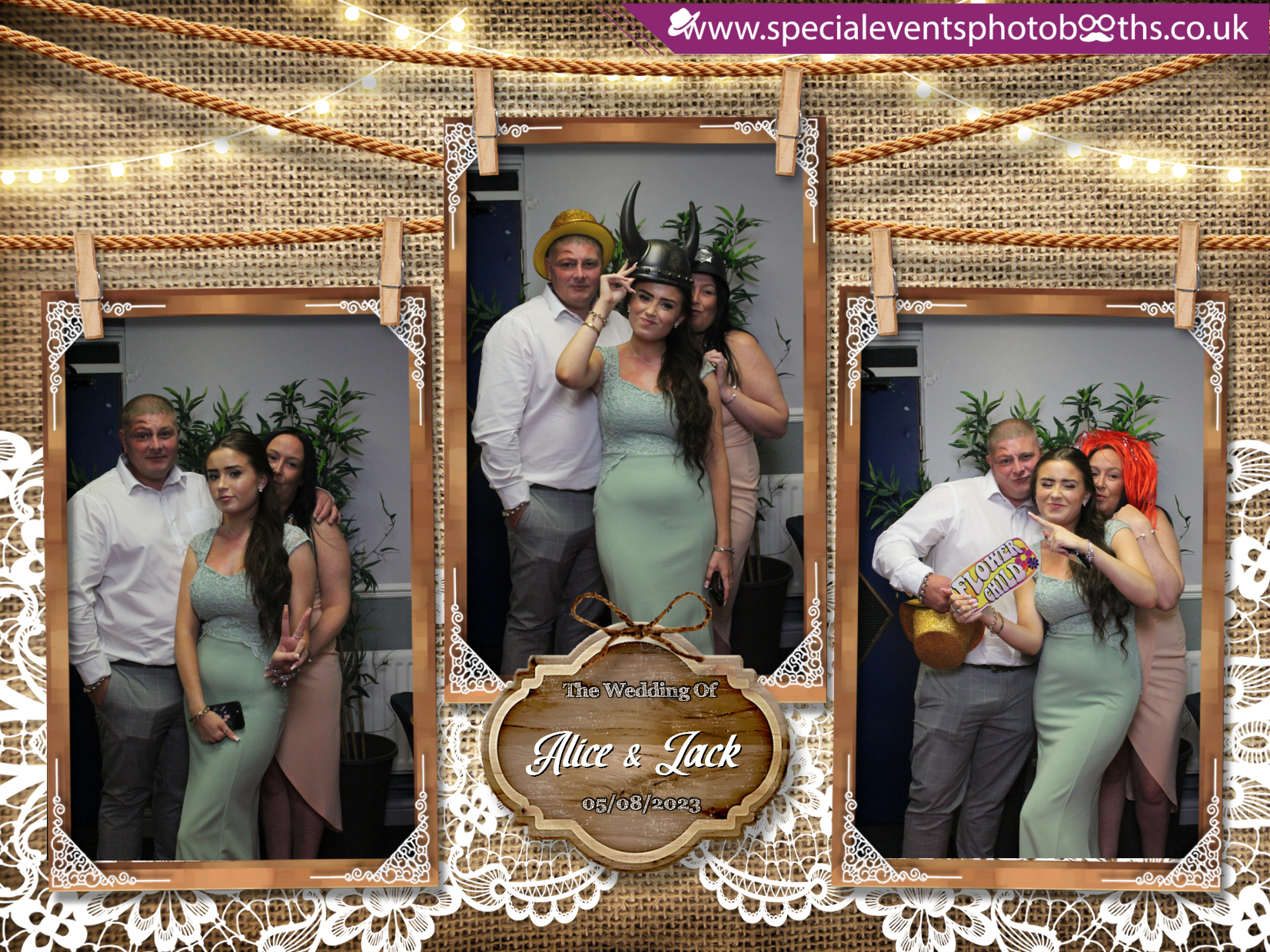 Alice & Jack's Wedding | View more photos from the event at my.specialeventsphotobooths.co.uk/u/SpecialEventsPhotoBooths/Alice-Jacks-Wedding