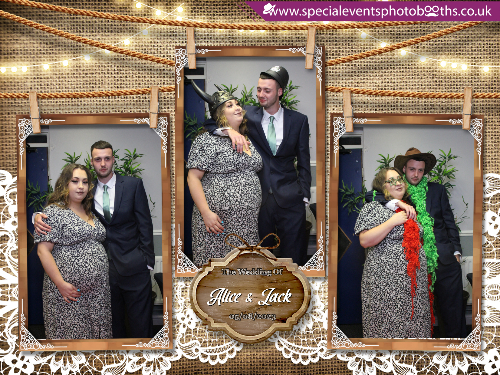 Alice & Jack's Wedding | View more photos from the event at my.specialeventsphotobooths.co.uk/u/SpecialEventsPhotoBooths/Alice-Jacks-Wedding