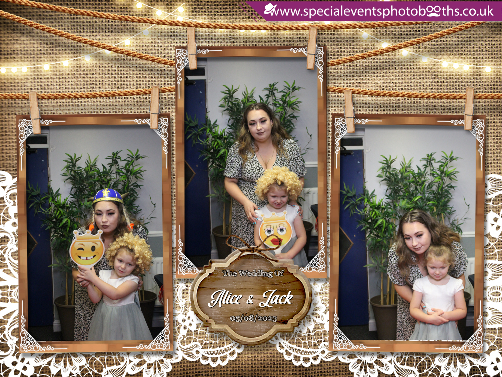 Alice & Jack's Wedding | View more photos from the event at my.specialeventsphotobooths.co.uk/u/SpecialEventsPhotoBooths/Alice-Jacks-Wedding