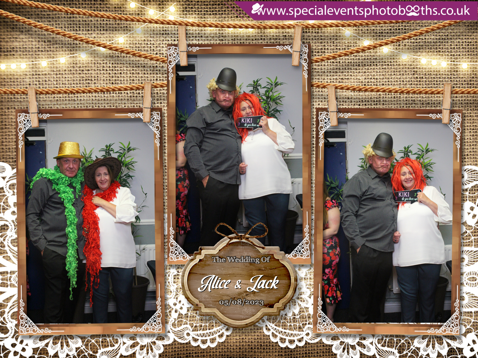 Alice & Jack's Wedding | View more photos from the event at my.specialeventsphotobooths.co.uk/u/SpecialEventsPhotoBooths/Alice-Jacks-Wedding