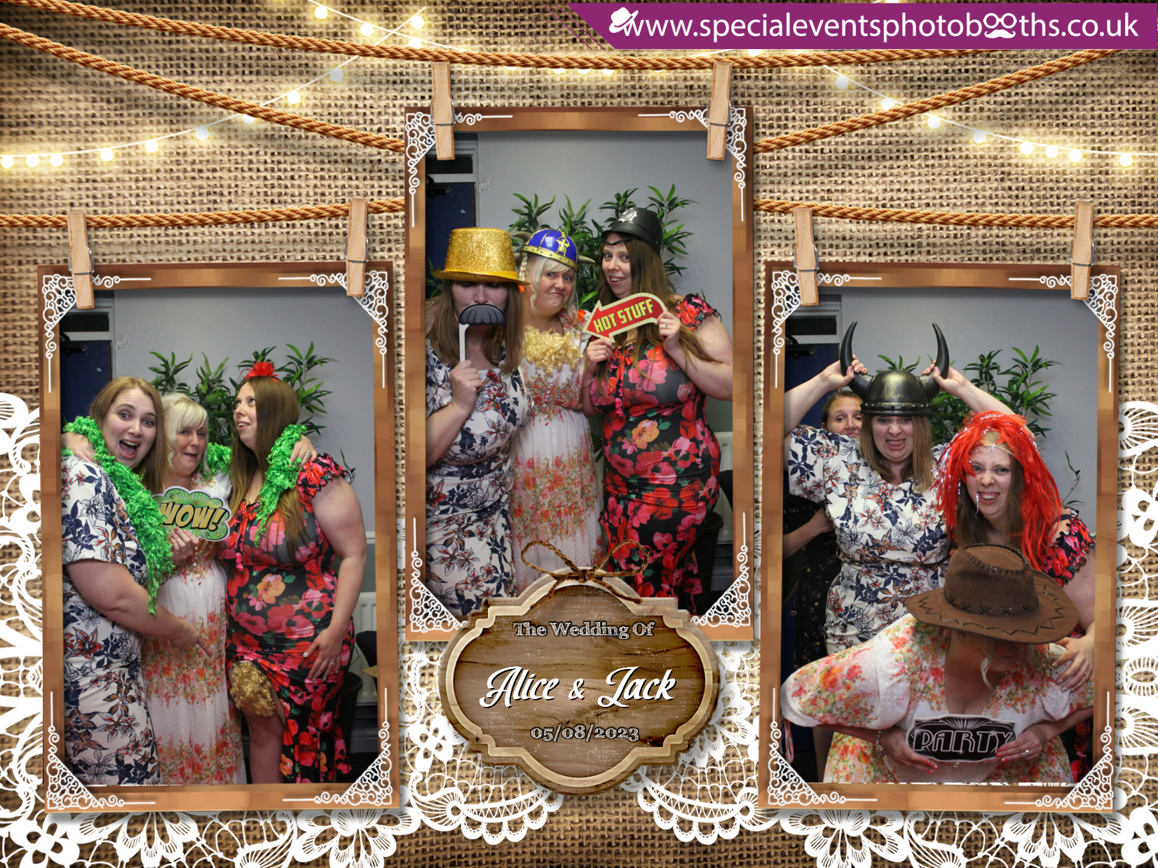 Alice & Jack's Wedding | View more photos from the event at my.specialeventsphotobooths.co.uk/u/SpecialEventsPhotoBooths/Alice-Jacks-Wedding