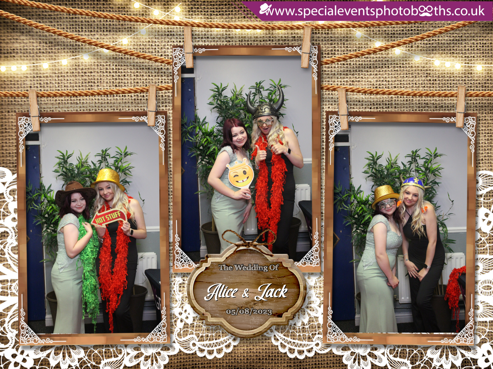 Alice & Jack's Wedding | View more photos from the event at my.specialeventsphotobooths.co.uk/u/SpecialEventsPhotoBooths/Alice-Jacks-Wedding
