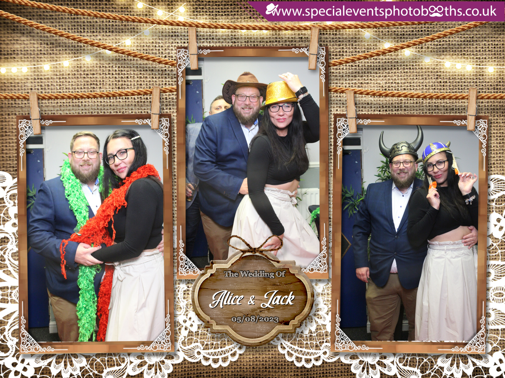 Alice & Jack's Wedding | View more photos from the event at my.specialeventsphotobooths.co.uk/u/SpecialEventsPhotoBooths/Alice-Jacks-Wedding