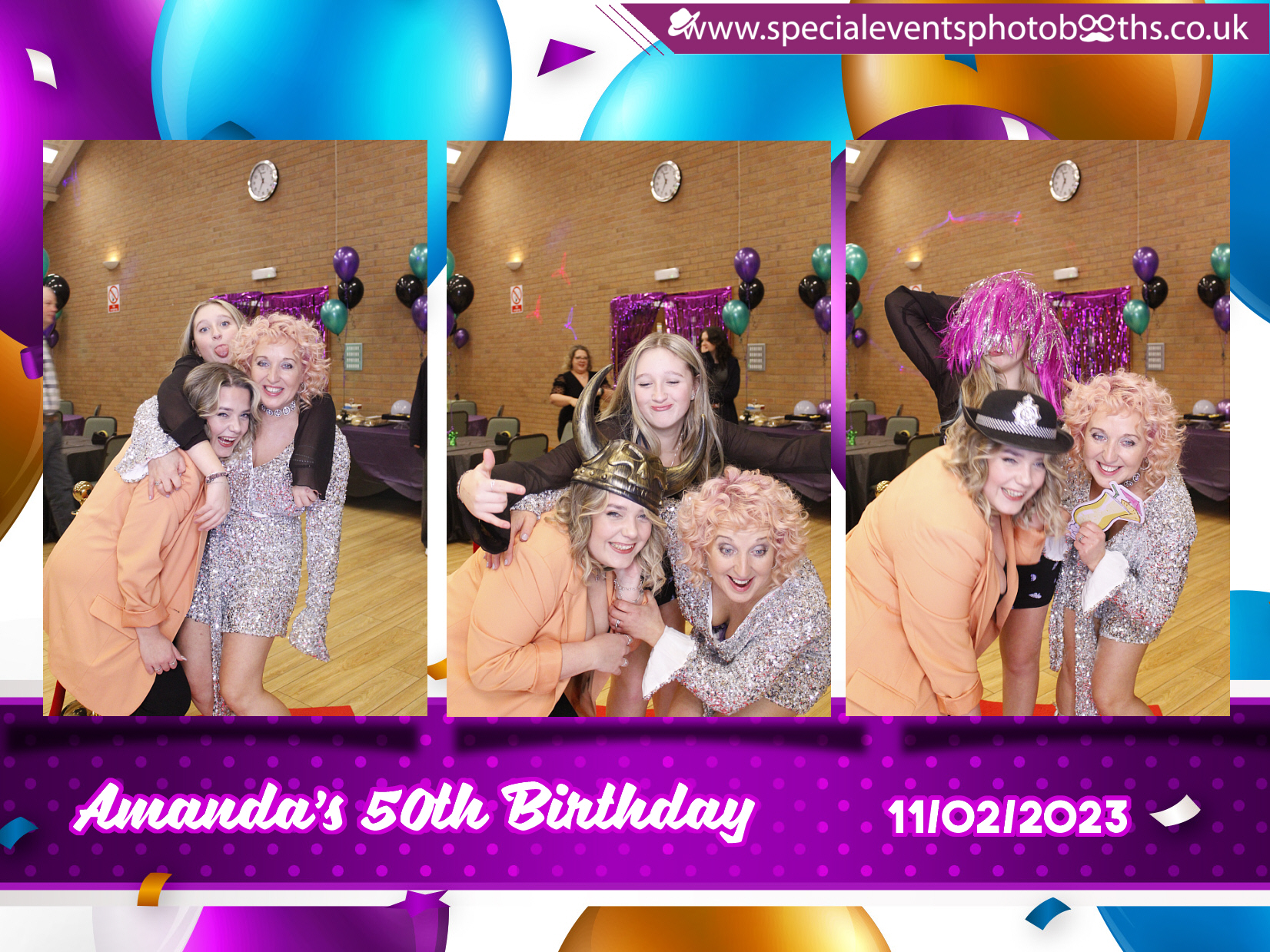 Amanda's 50th Birthday | View more photos from the event at my.specialeventsphotobooths.co.uk/u/SpecialEventsPhotoBooths/Amandas-50th-Birthday